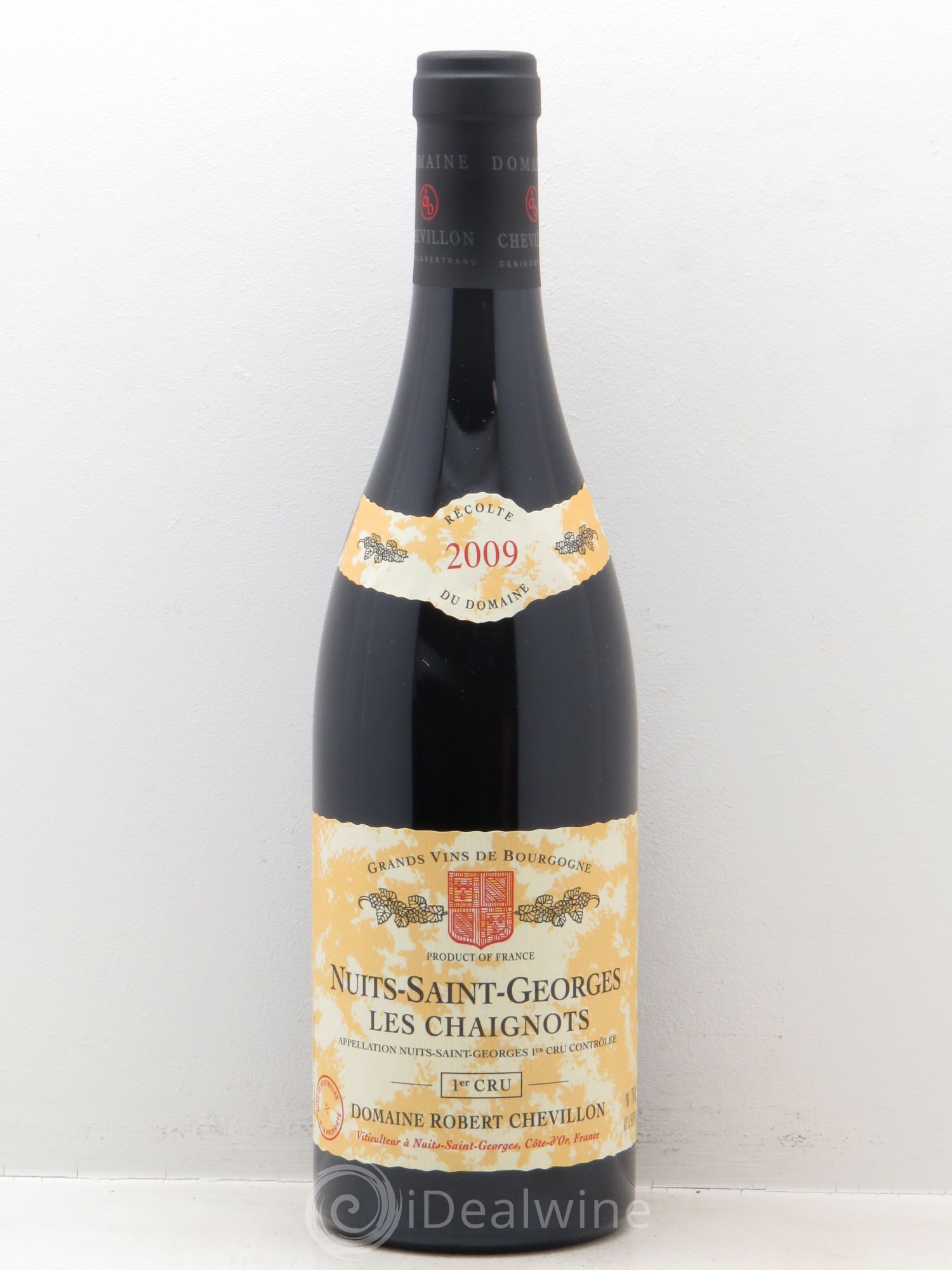 Nuits-Saint-Georges 1er Cru Les Chaignots Robert Chevillon 2009 - Lot de 1 bouteille - 0
