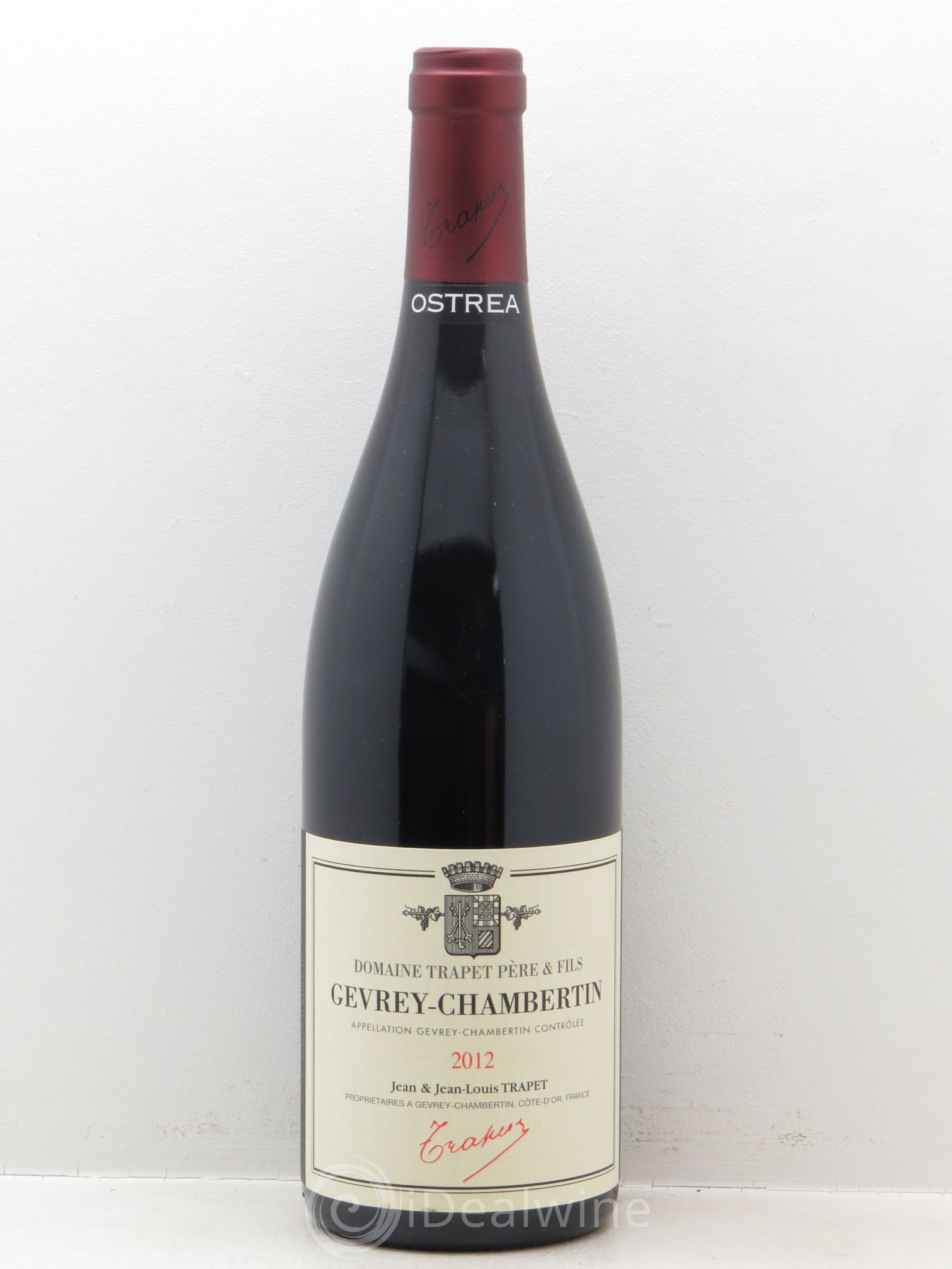 Gevrey-Chambertin Ostrea Domaine Trapet 2012 - Lot de 1 bouteille - 0