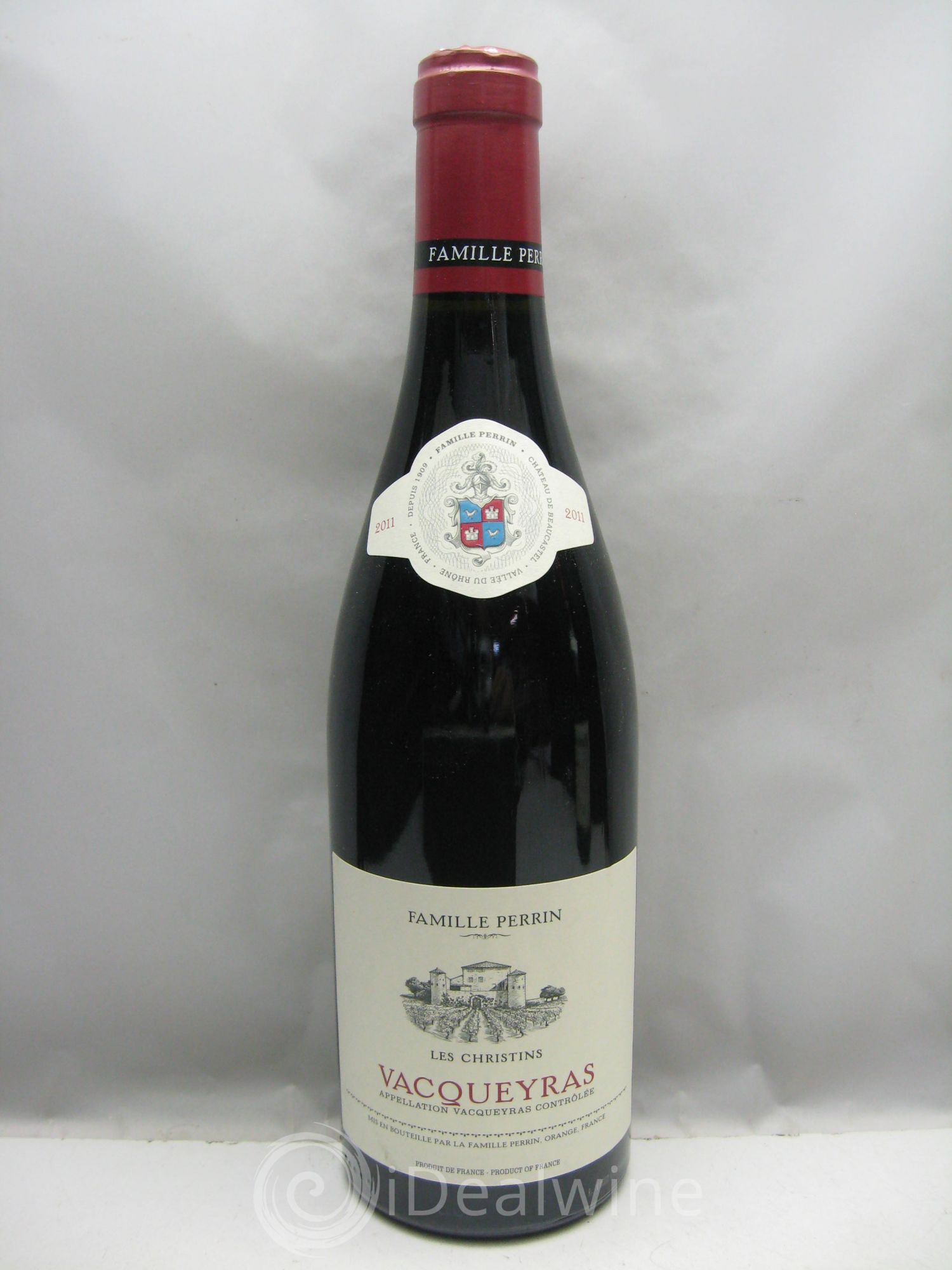 Vacqueyras Les Christins Famille Perrin (CBO à partir de 12 bts) 2011 - Lot de 1 bouteille - 0
