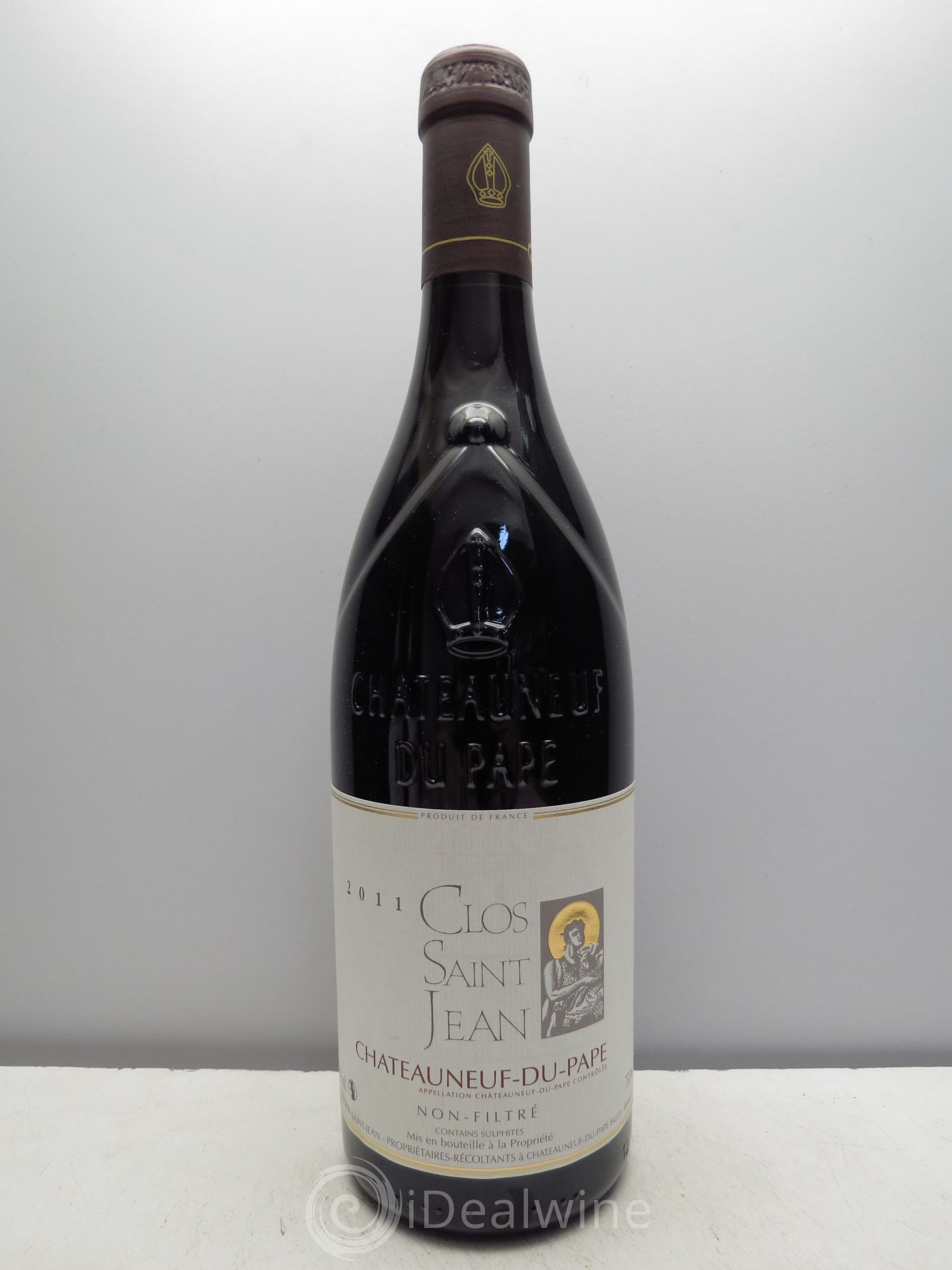Châteauneuf-du-Pape Clos Saint-Jean Pascal et Vincent Maurel 2011 - Lot de 1 bouteille - 0