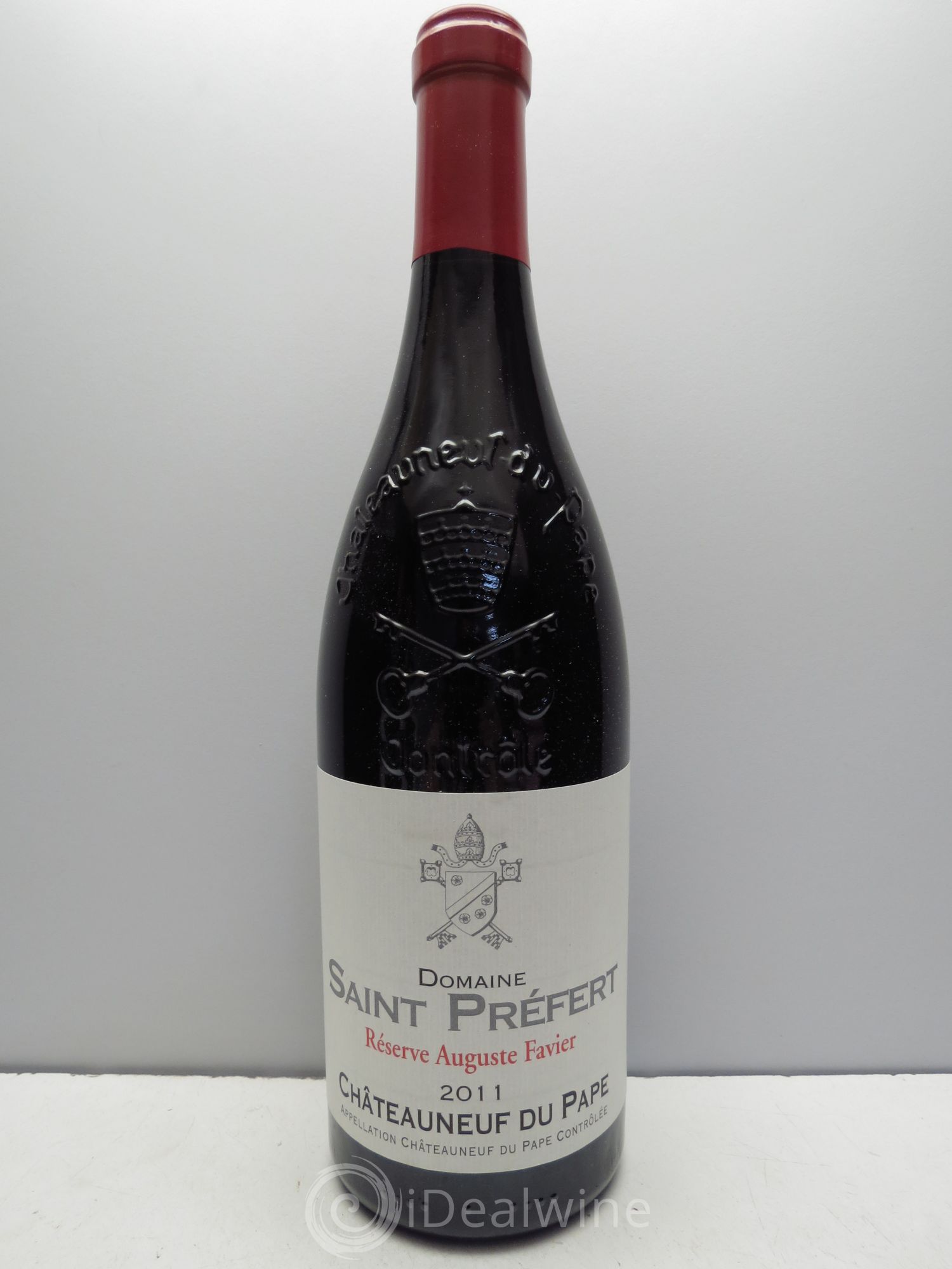 Châteauneuf-du-Pape Réserve Auguste Favier Domaine Saint-Préfert 2011 - Lot de 1 bouteille - 0