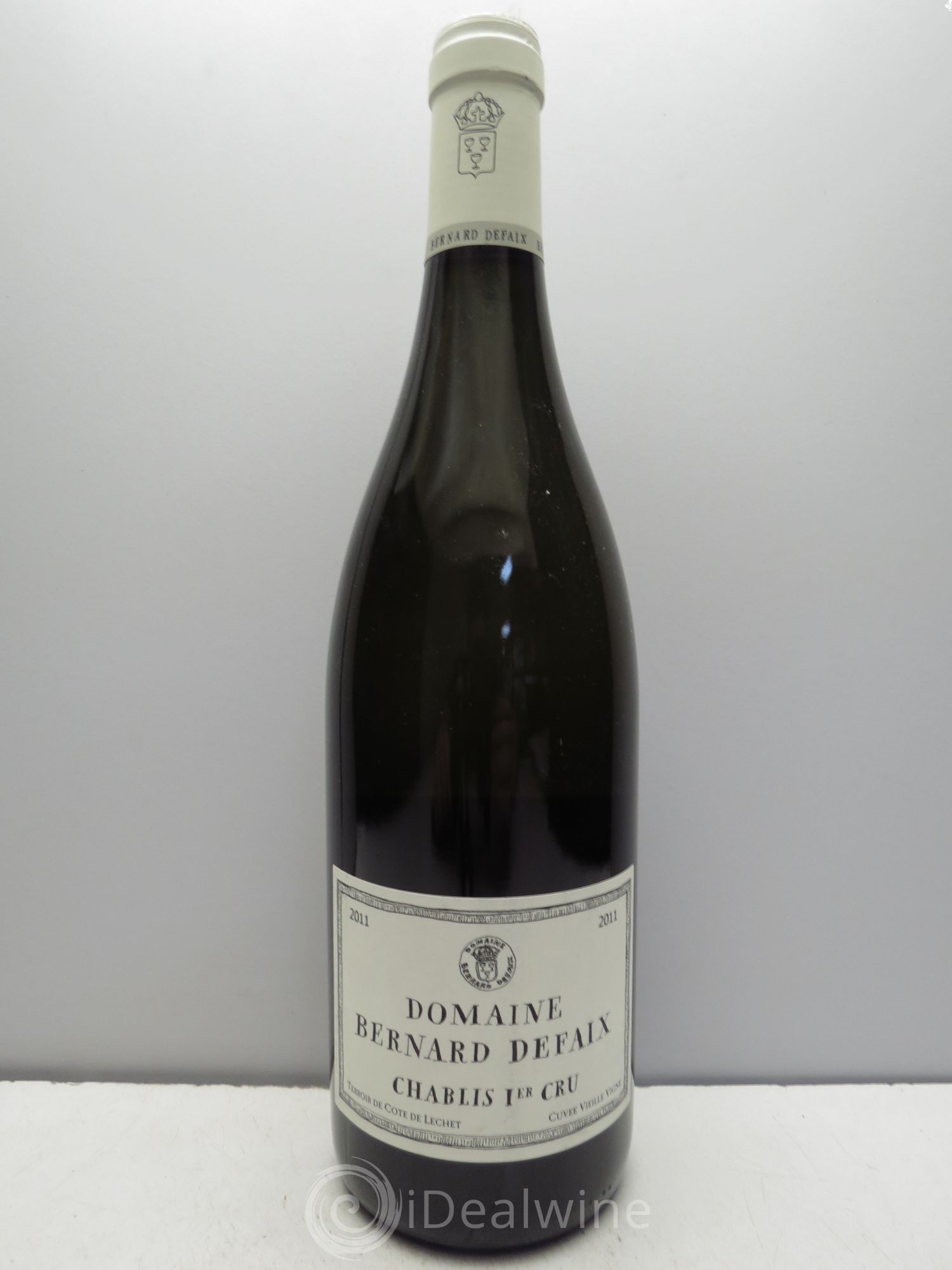 Chablis 1er Cru Côte de Léchet Bernard Defaix 2011 - Posten von 1 Flasche - 0