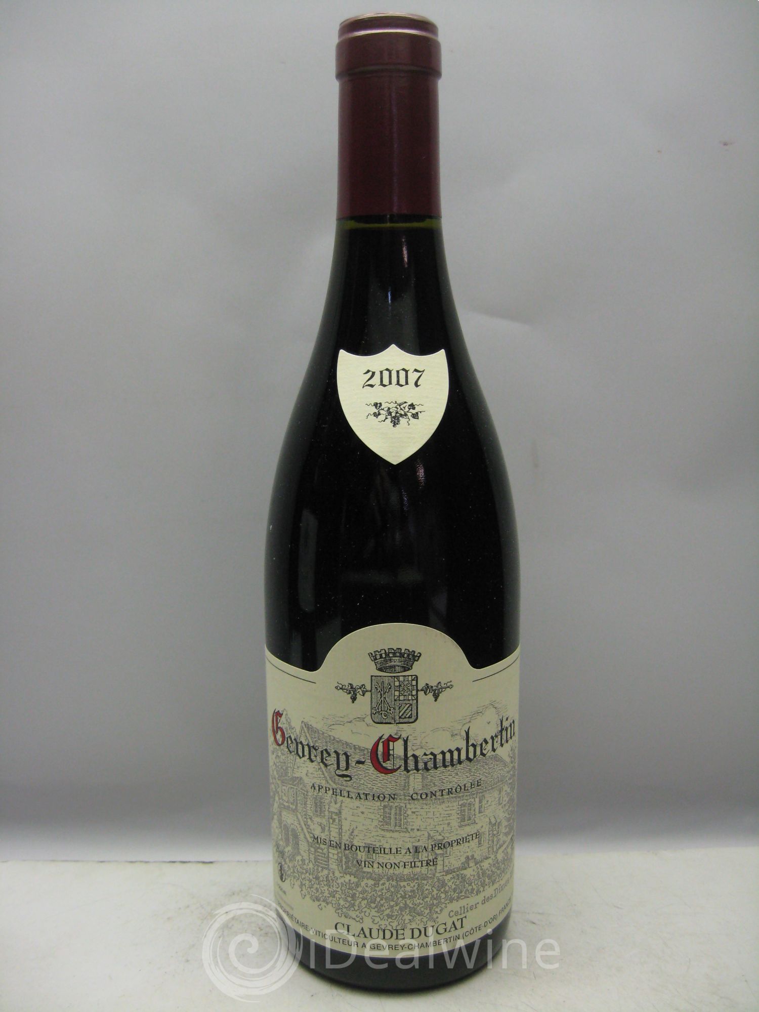 Gevrey-Chambertin Claude Dugat 2007 - Lot de 1 bouteille - 0