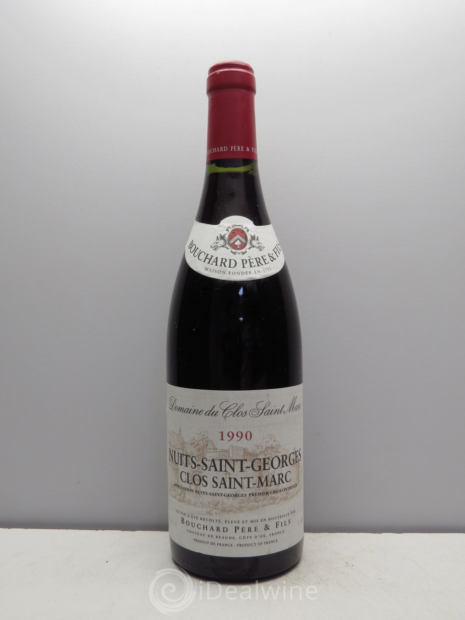 Nuits-Saint-Georges 1er Cru Bouchard P&F 1990 - Lot de 1 bouteille - 0
