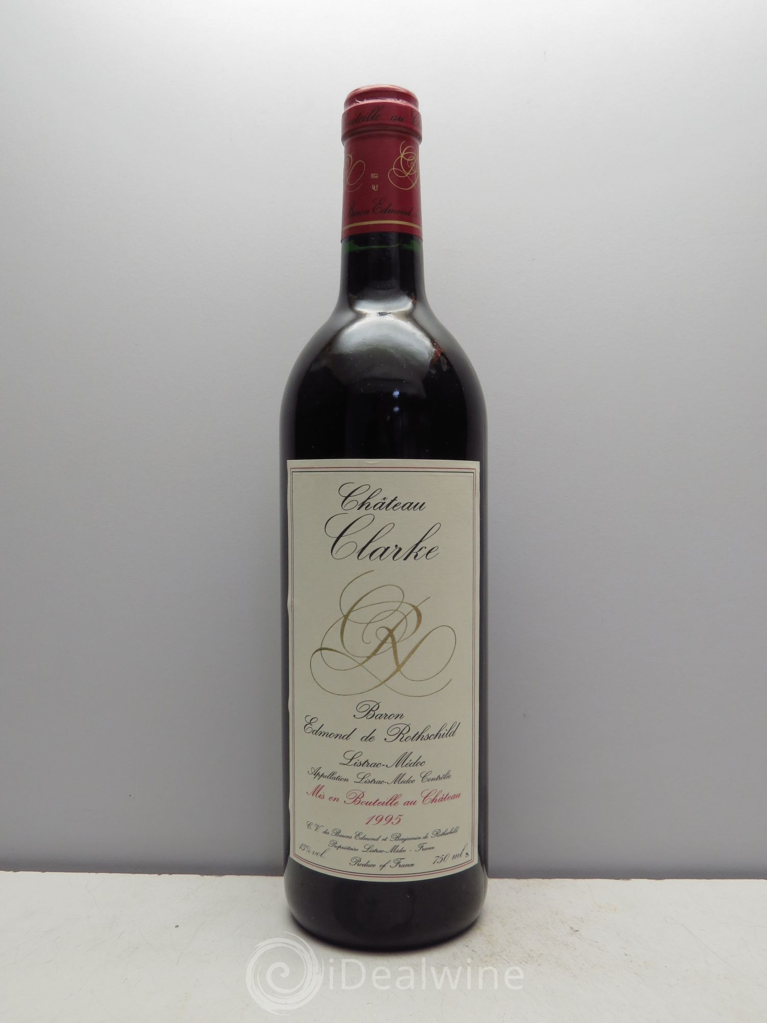 Château Clarke 1995 - Lot de 1 bouteille - 0