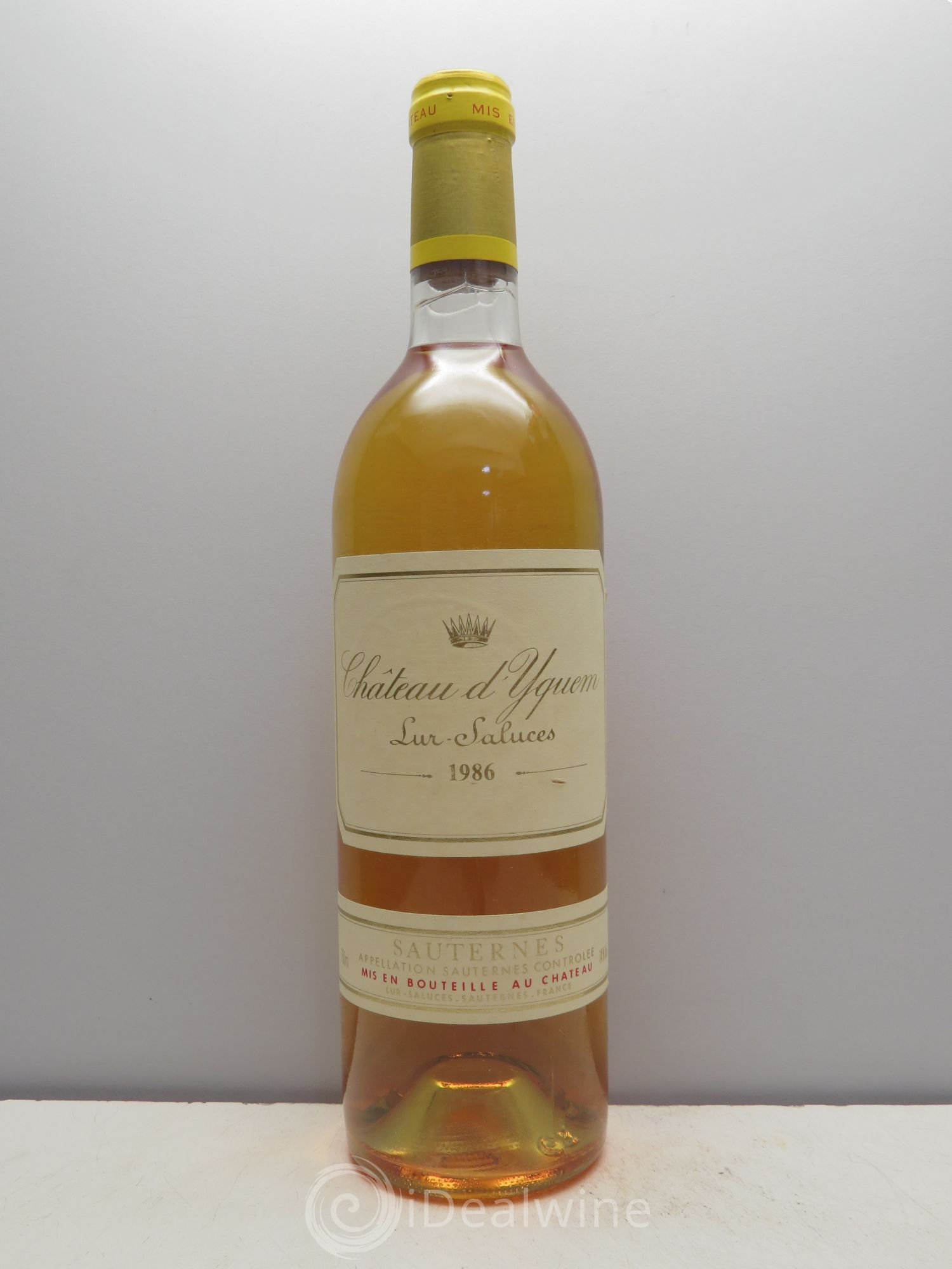 Château d' Yquem 1er Cru Classé Supérieur 1986 - Lotto di 1 bottiglia - 0