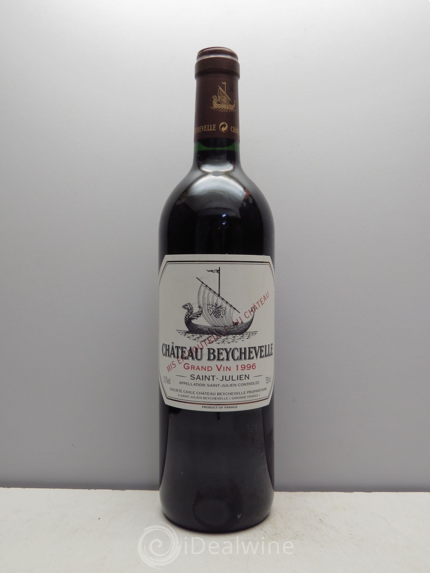 Château Beychevelle 4ème Grand Cru Classé 1996 - Lot de 1 bouteille - 0