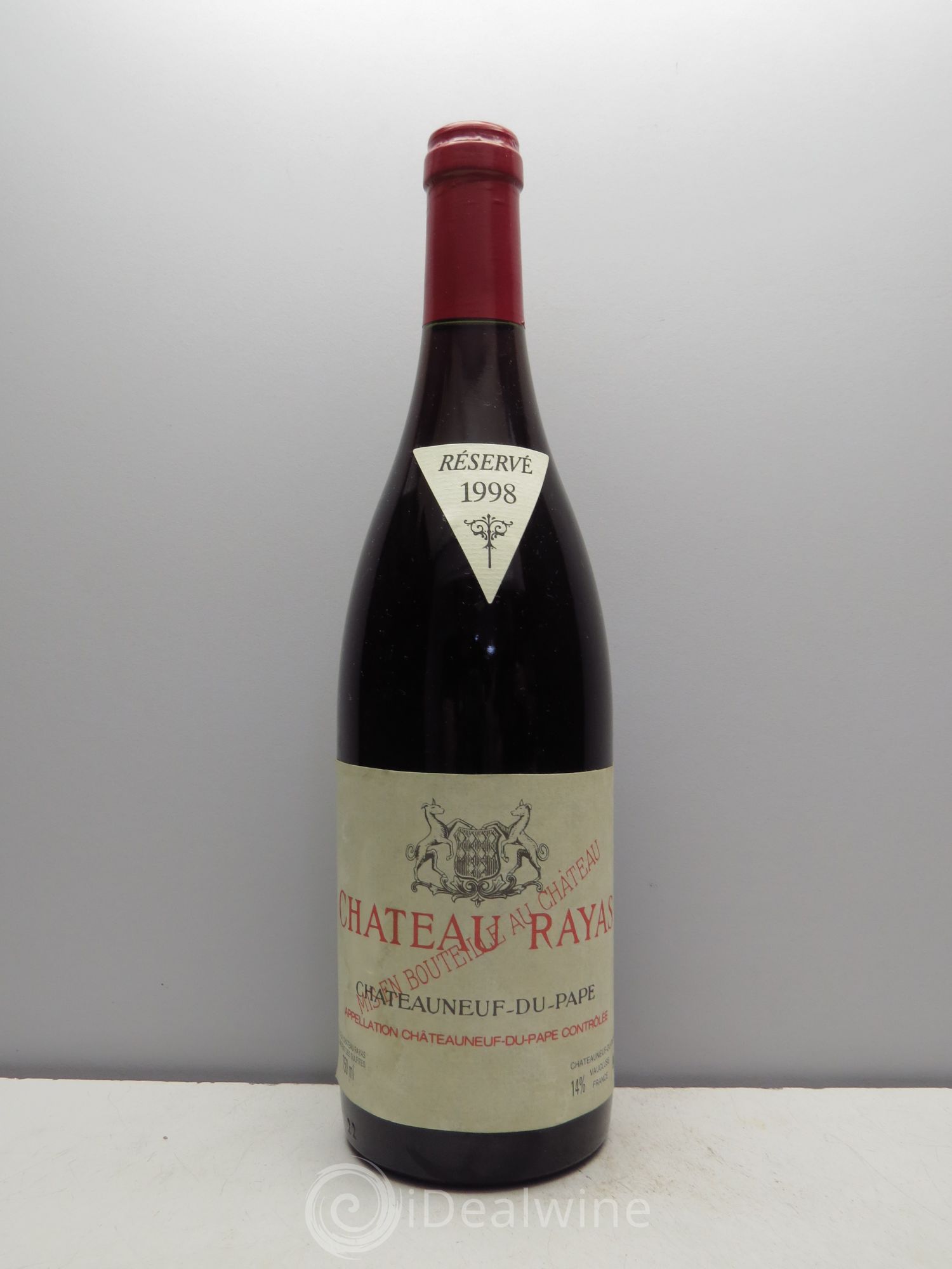 Châteauneuf-du-Pape Château Rayas Emmanuel Reynaud 1998 - Lot de 1 bouteille - 0