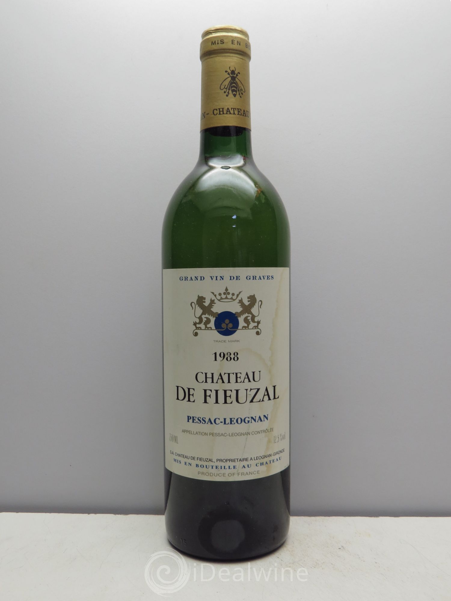 Château de Fieuzal 1988 - Lot de 1 bouteille - 0