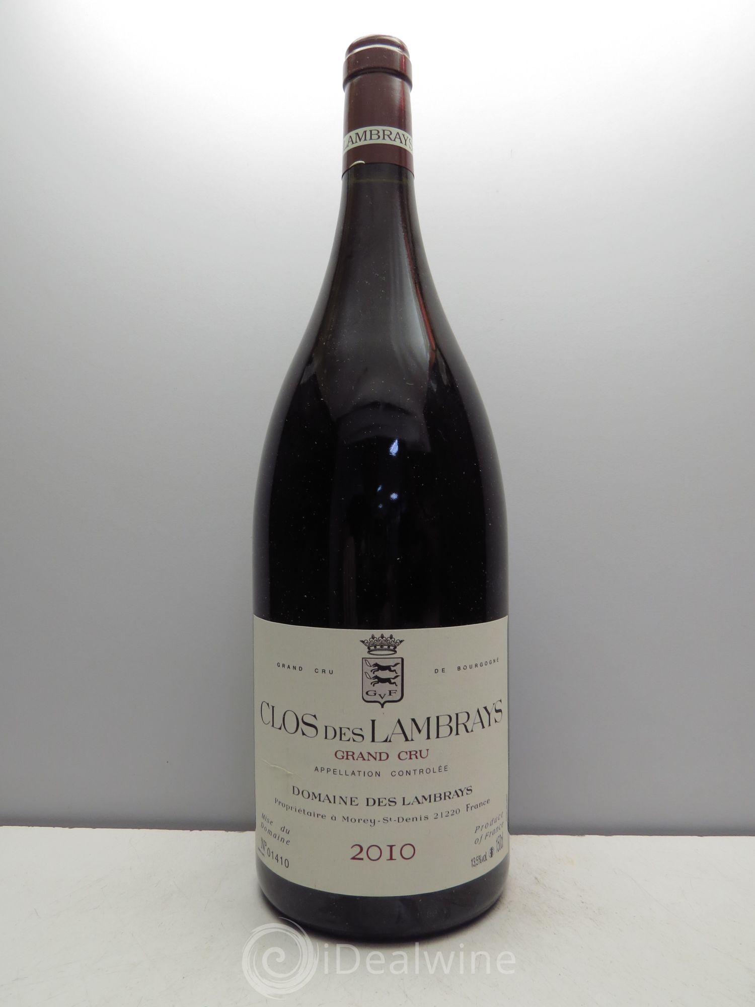 Clos des Lambrays Grand Cru Domaine des Lambrays 2010 - Lot de 1 magnum - 0