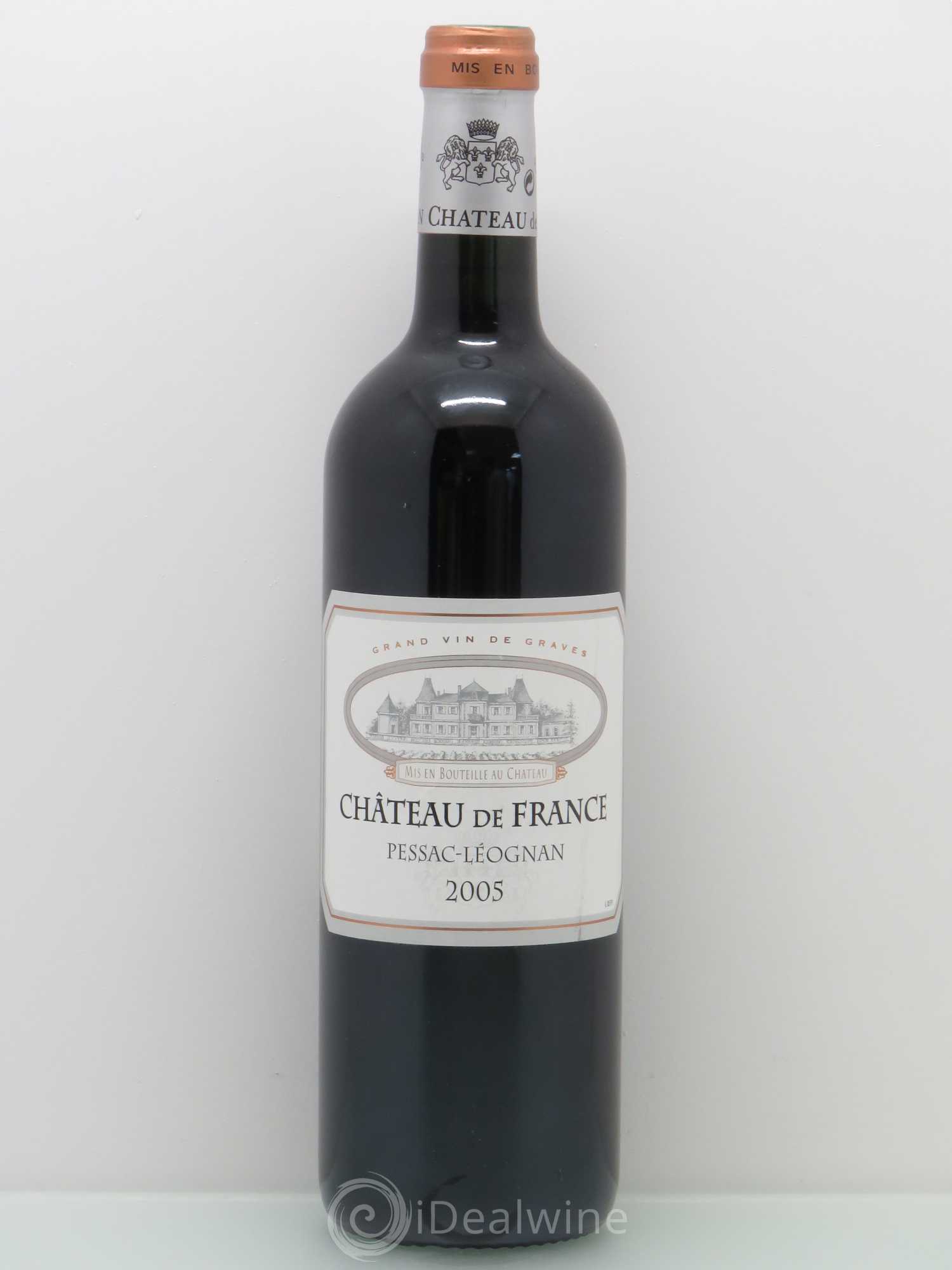 Pessac-Léognan Château de France 2005 - Lot de 1 bouteille - 0