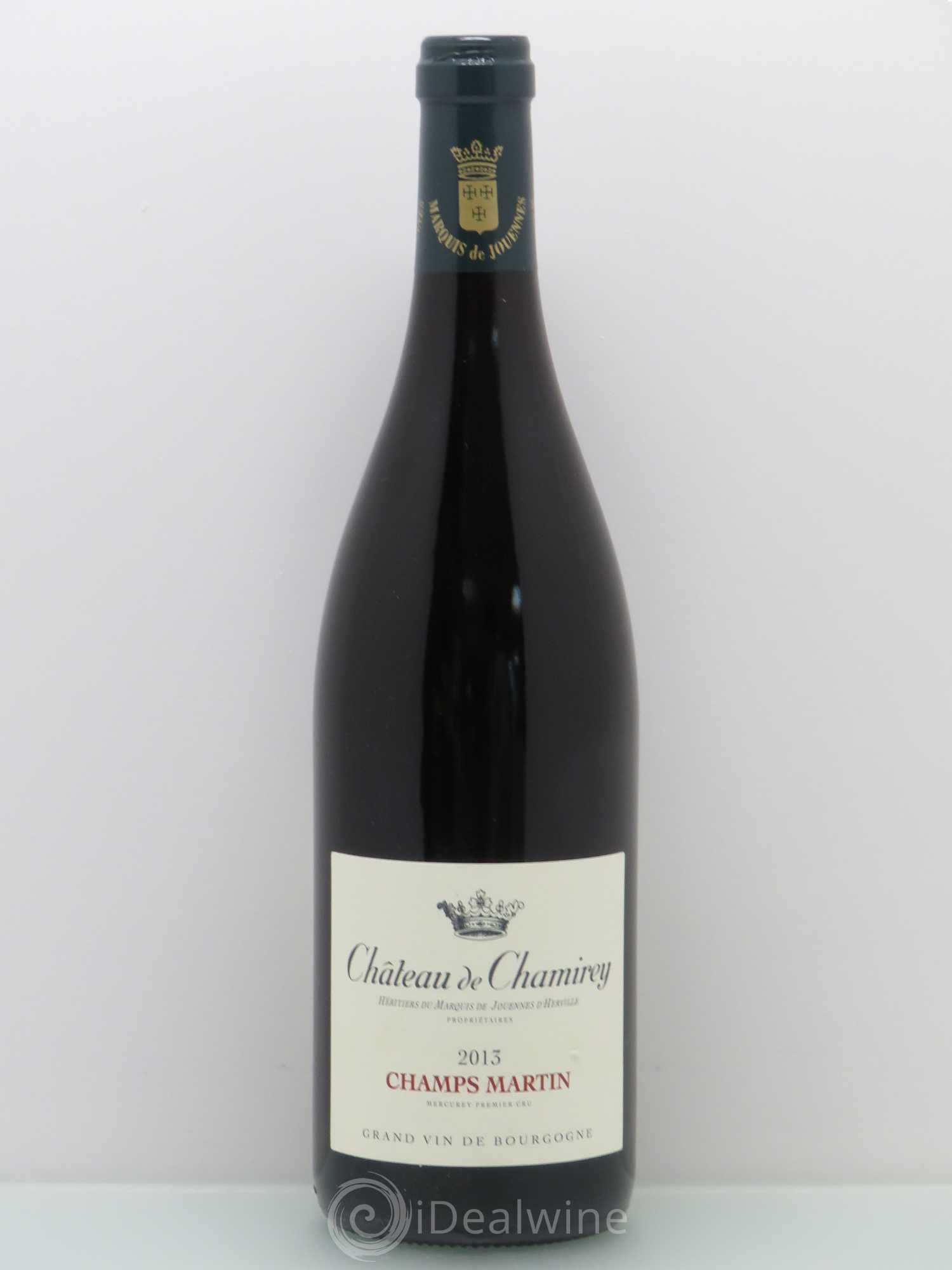 Mercurey 1er Cru Champs Martin Château de Chamirey 2013 - Lot de 1 bouteille - 0