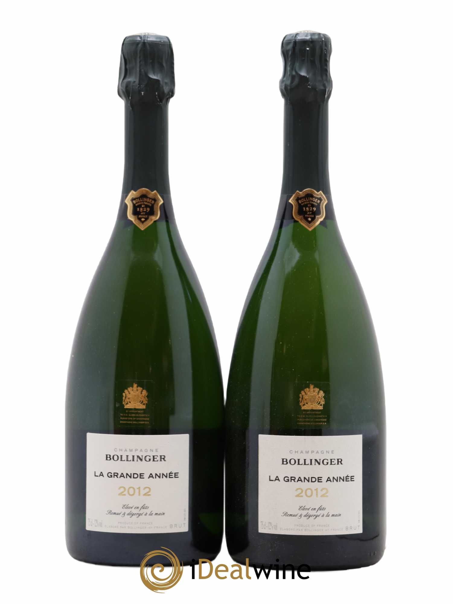 La Grande Année Brut Bollinger 2012 - Lot de 2 bouteilles - 0