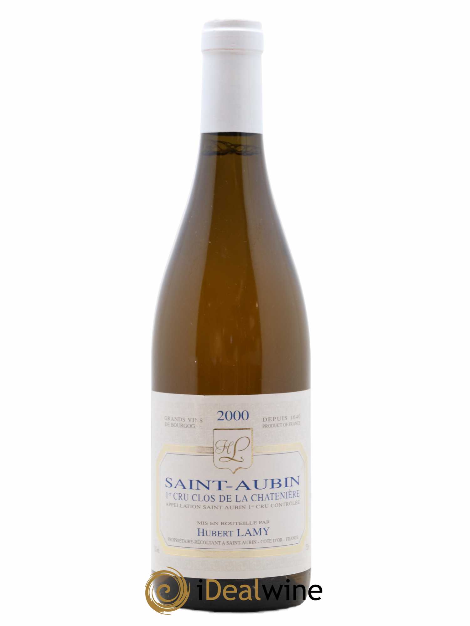 Saint-Aubin 1er Cru Clos de la Chatenière Vieilles Vignes Hubert Lamy 2000 - Lot de 1 bouteille - 0