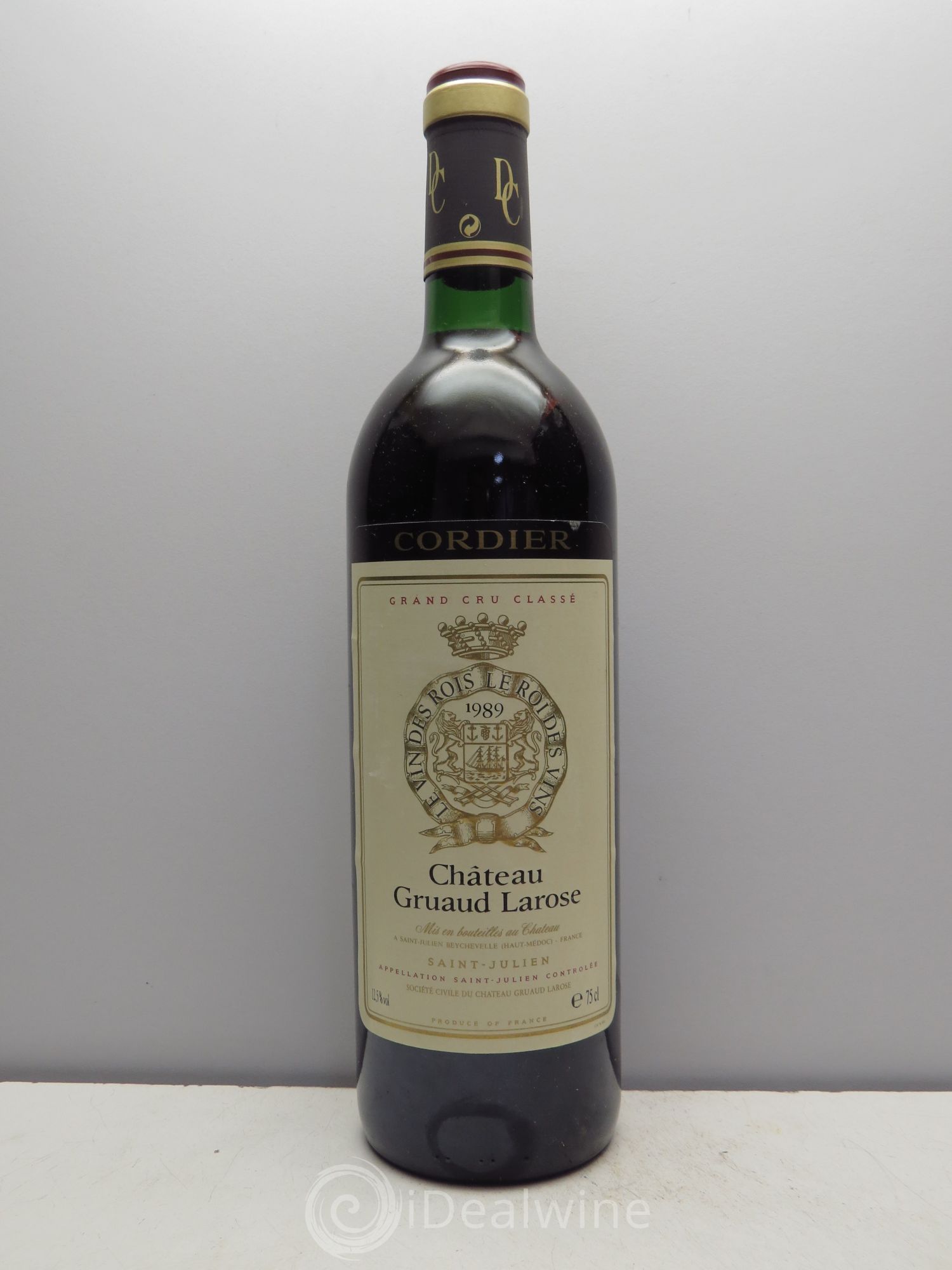Château Gruaud Larose 2ème Grand Cru Classé 1989 - Lot de 1 bouteille - 0