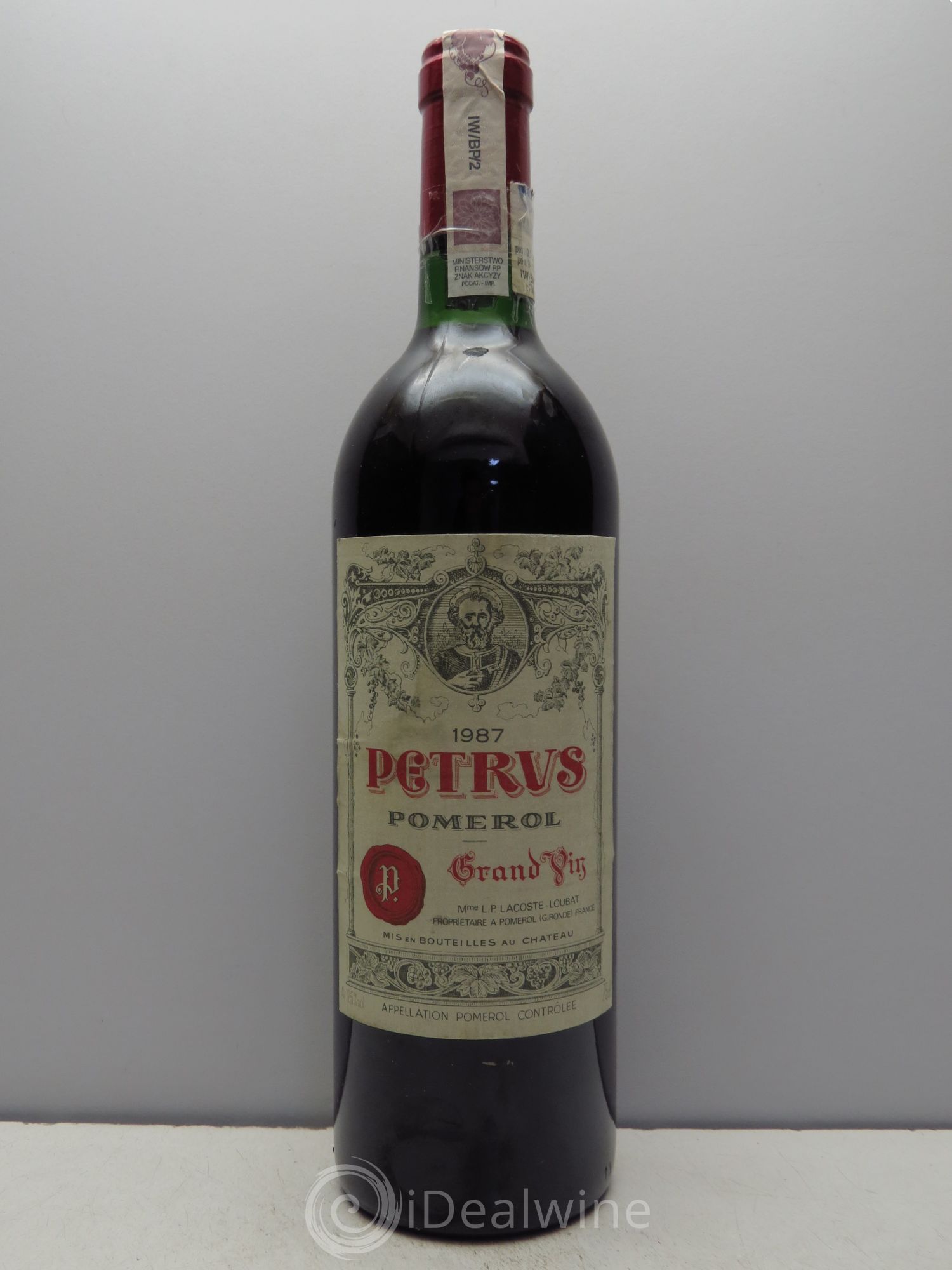 Petrus 1987 - Lot de 1 bouteille - 0