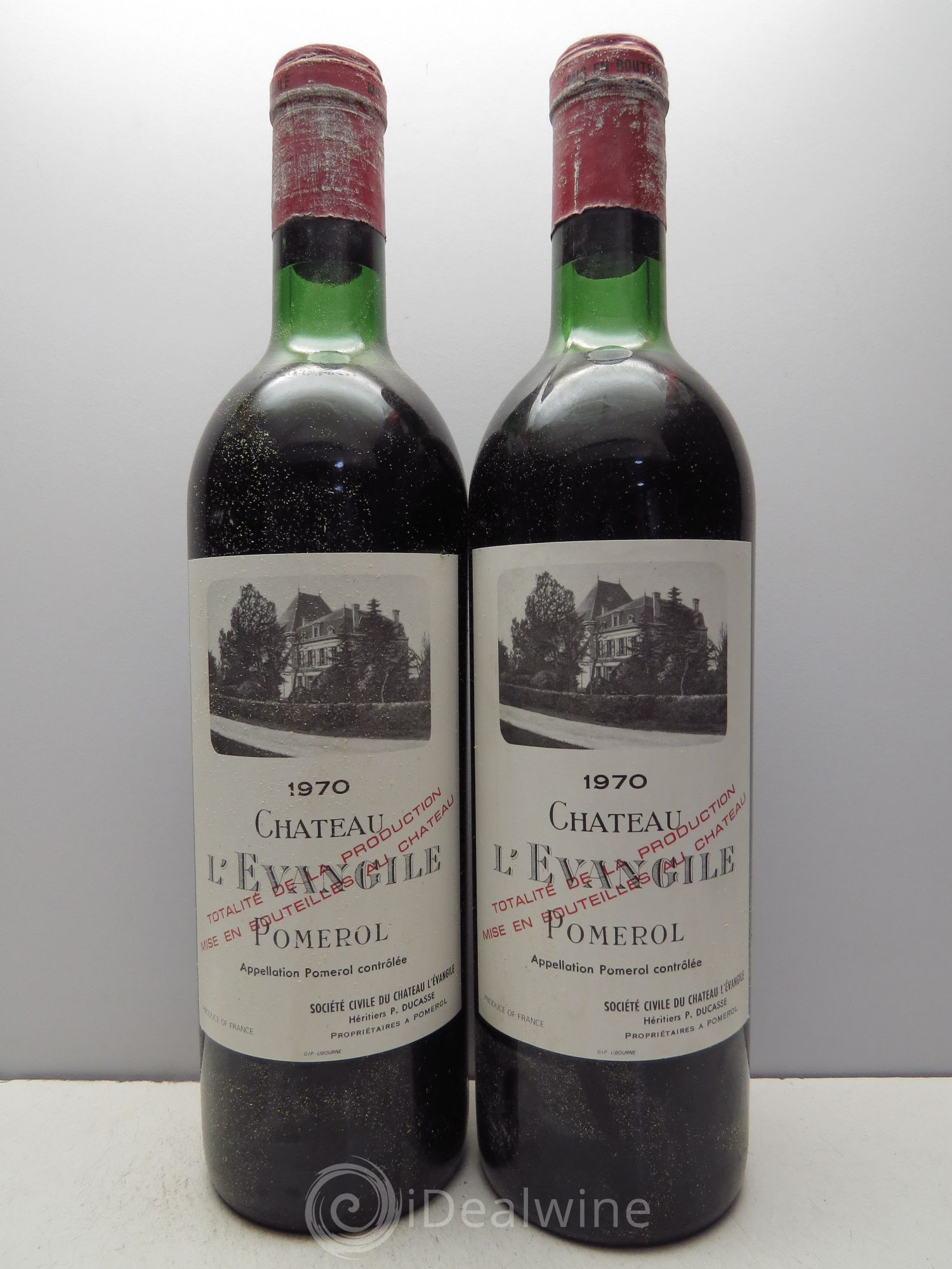 Château l' Évangile 1970 - Lot de 12 bouteilles - 4