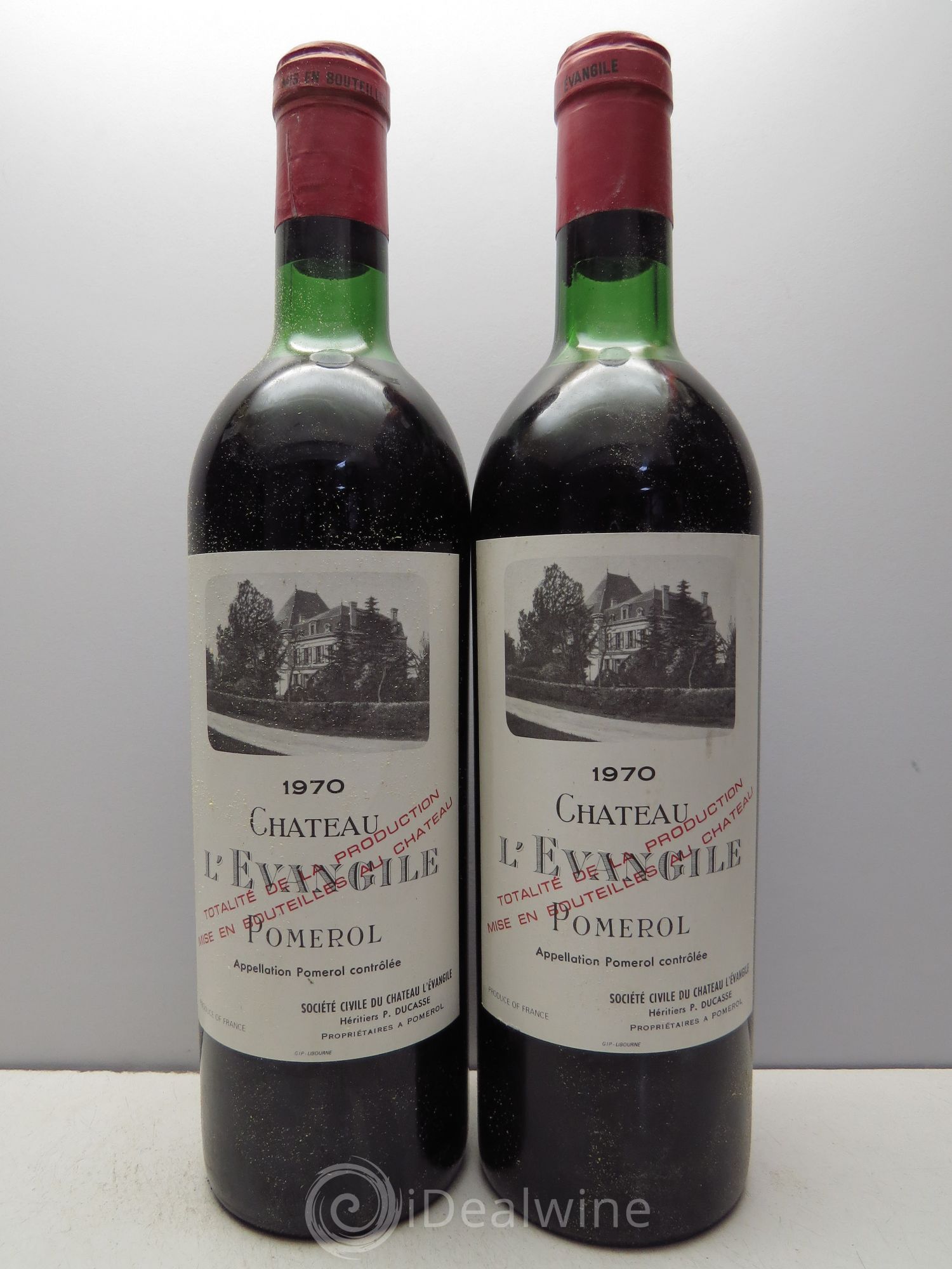 Château l' Évangile 1970 - Lot de 12 bouteilles - 5