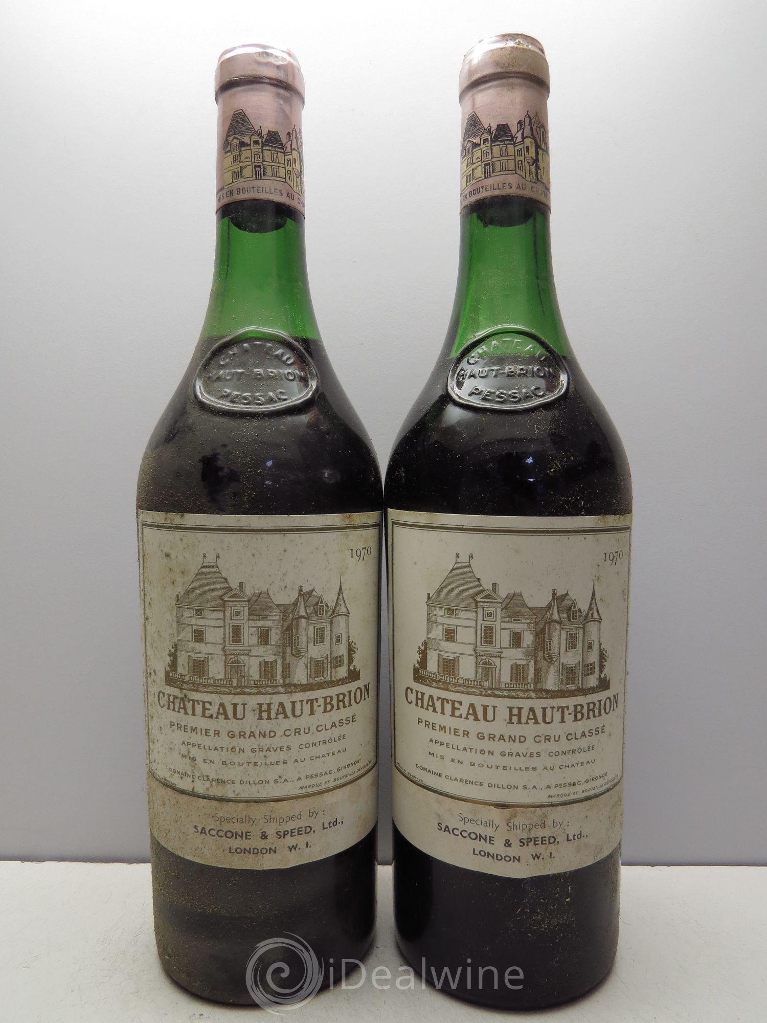 Château Haut Brion 1er Grand Cru Classé 1970 - Lot de 6 bouteilles - 3