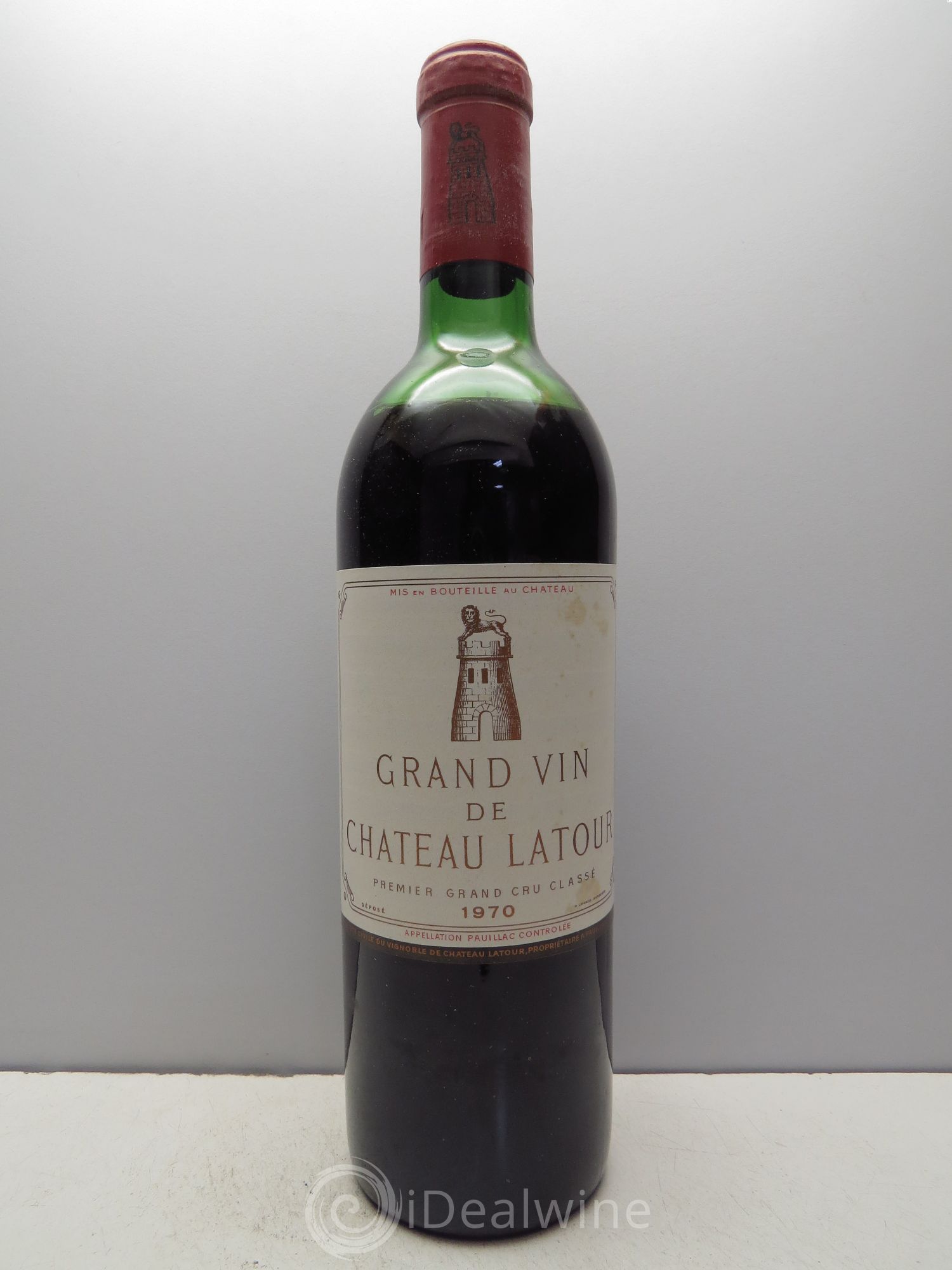 Château Latour 1er Grand Cru Classé 1970 - Lot de 1 bouteille - 0