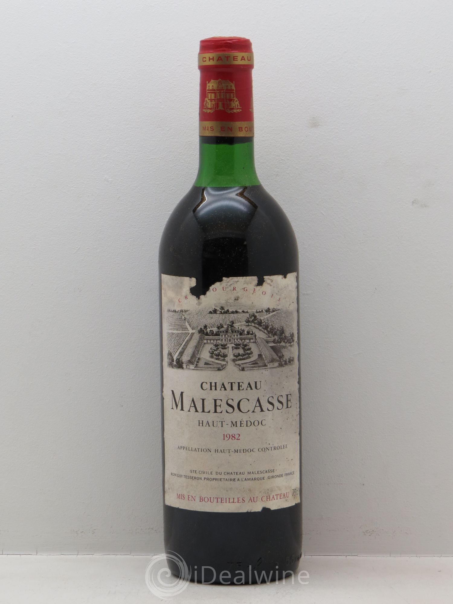 Château Malescasse Cru Bourgeois Exceptionnel 1982 - Lot de 12 bouteilles - 0