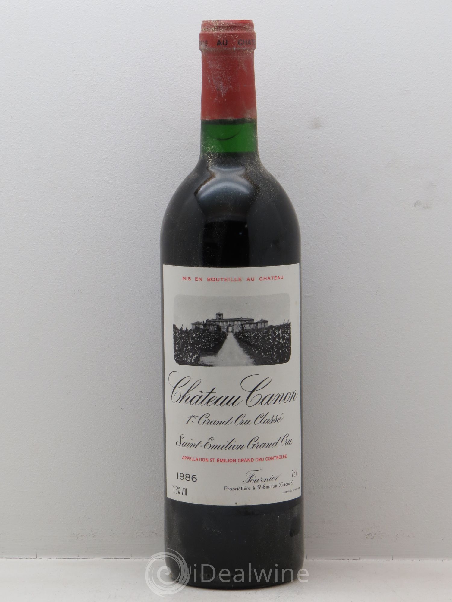 Château Canon 1er Grand Cru Classé B 1986 - Lot de 1 bouteille - 0