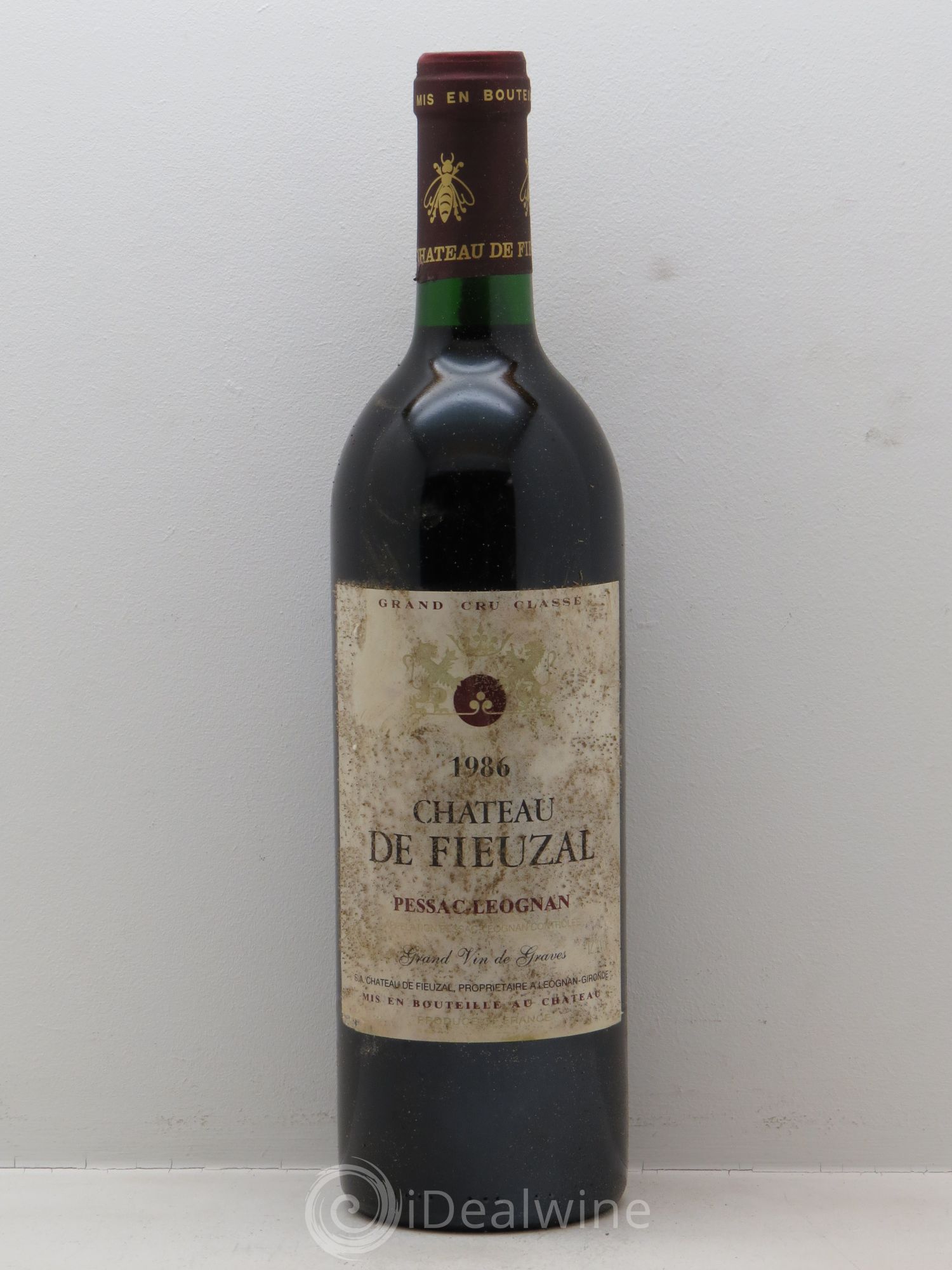Château de Fieuzal Cru Classé de Graves 1986 - Lot de 12 bouteilles - 0