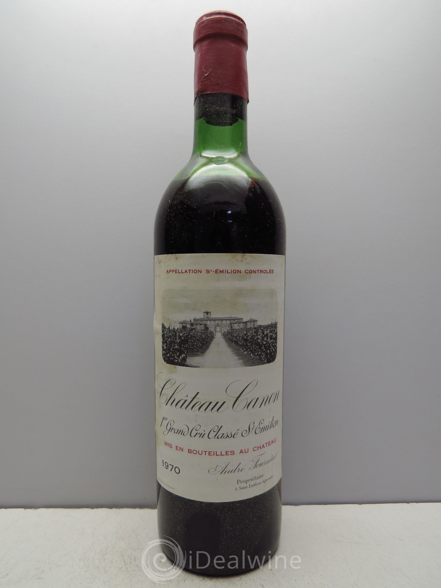 Château Canon 1er Grand Cru Classé B 1970 - Lot de 12 bouteilles - 0