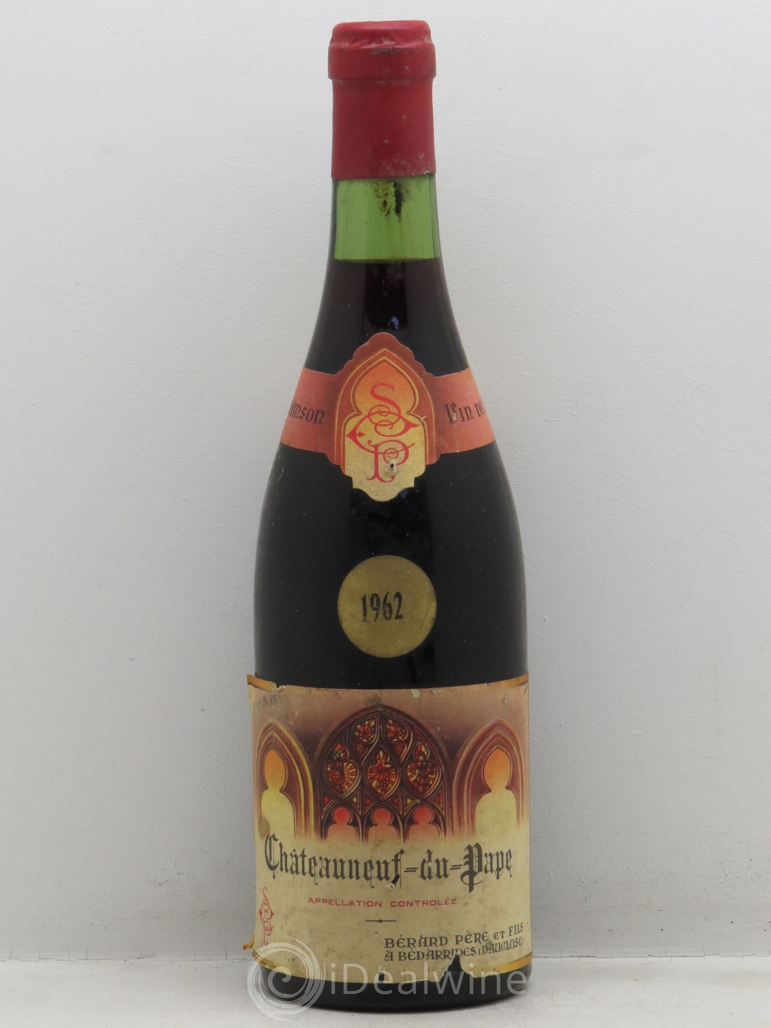 Châteauneuf-du-Pape Bérard 1962 - Lot de 1 bouteille - 0
