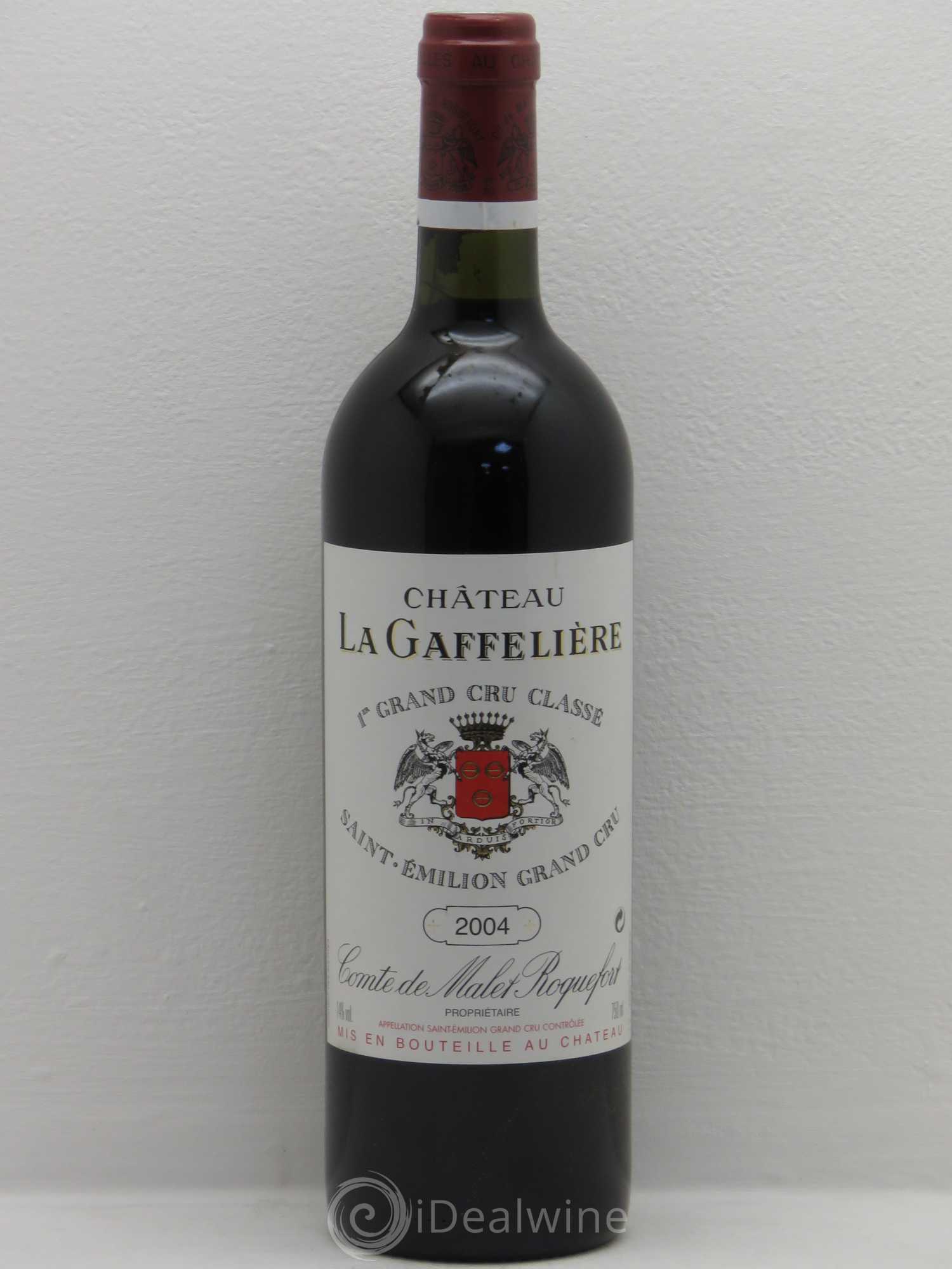 Château la Gaffelière 1er Grand Cru Classé B 2004 - Lot de 1 bouteille - 0