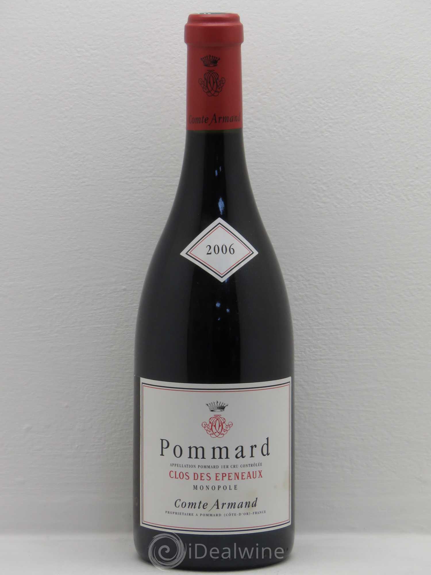 Pommard 1er Cru Clos des Epeneaux Comte Armand 2006 - Lot de 1 bouteille - 0