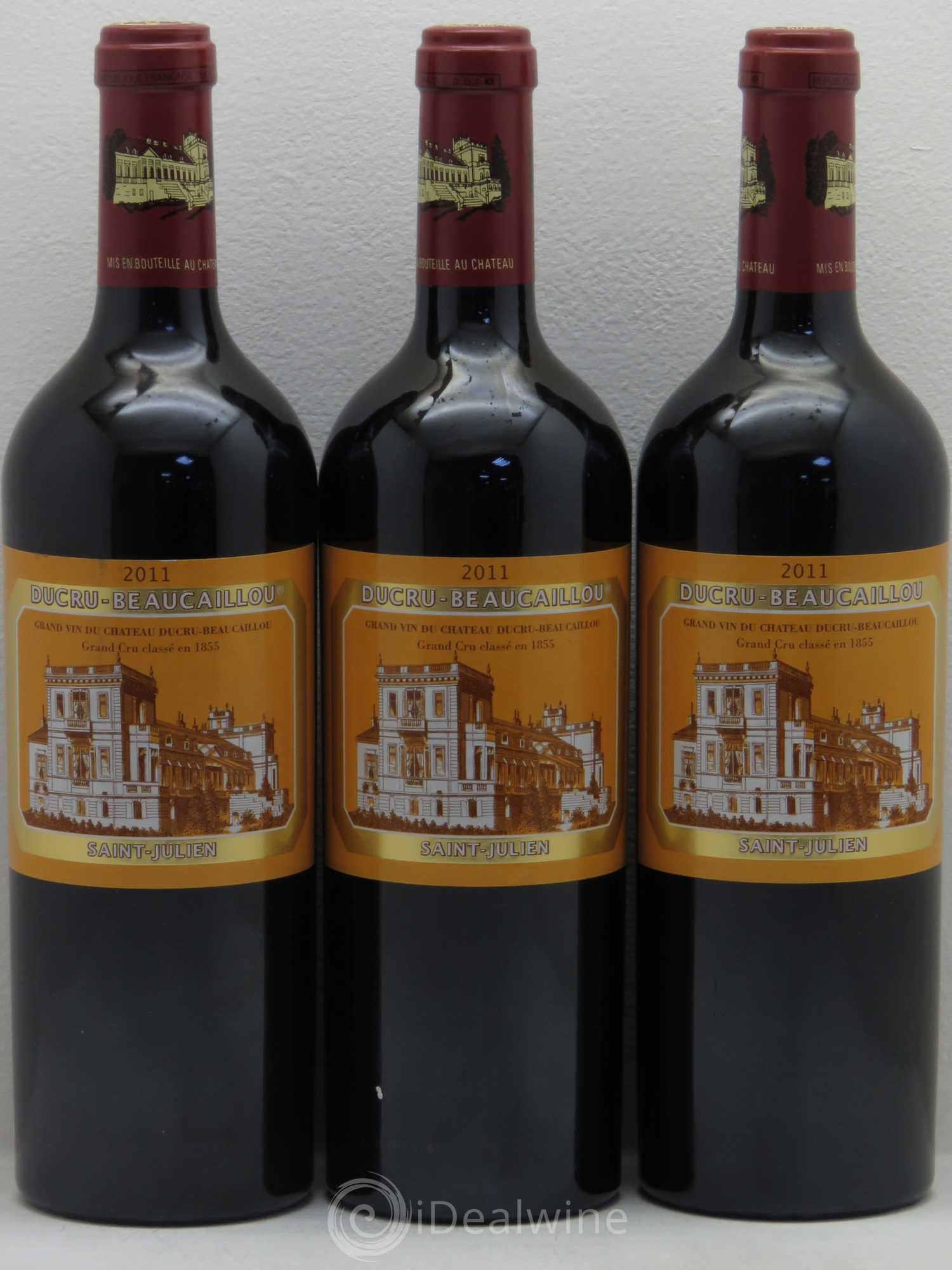 Château Ducru Beaucaillou 2ème Grand Cru Classé 2011 - Lot de 3 bouteilles - 0