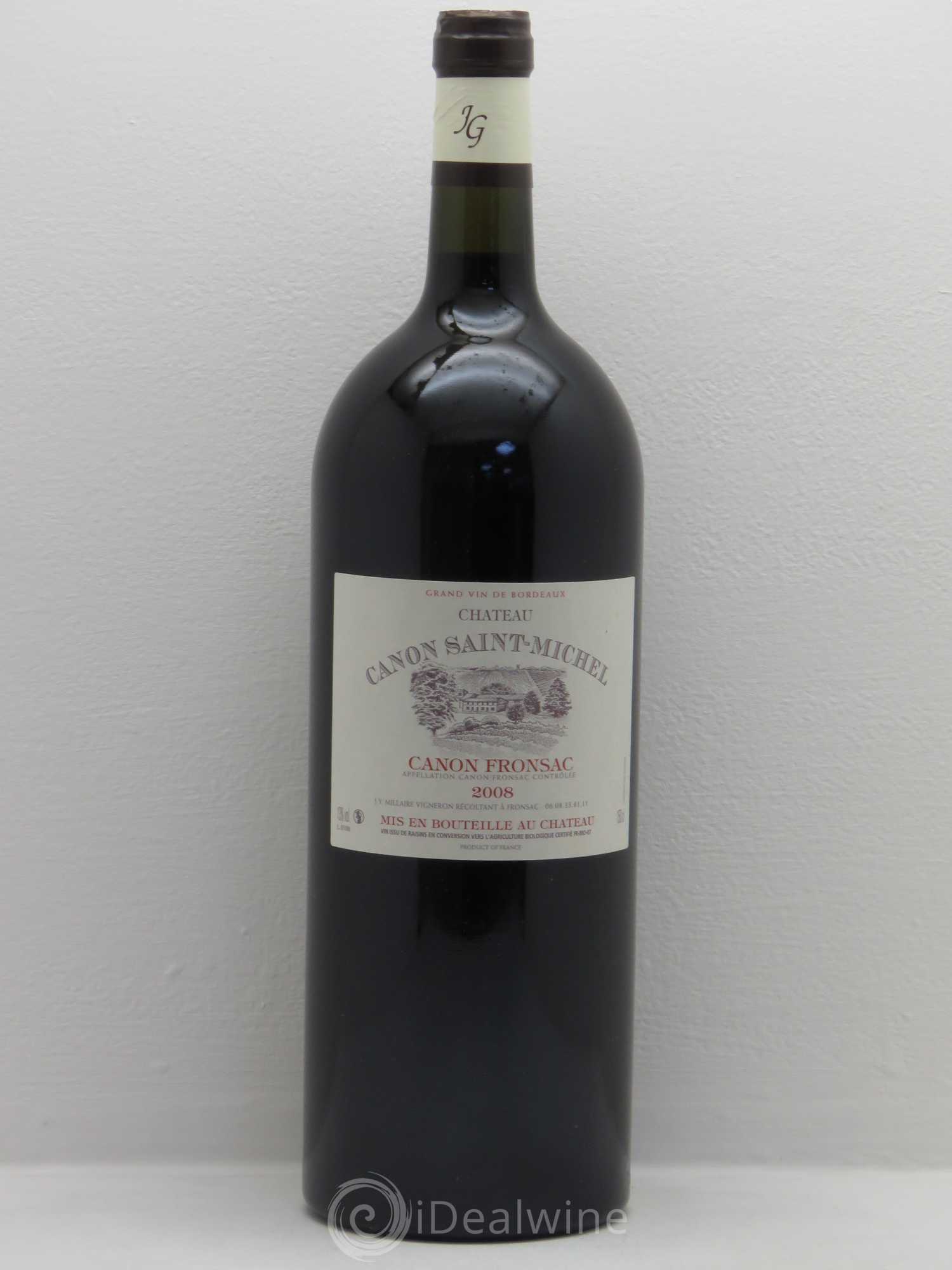 Canon-Fronsac Château Canon Saint Michel (sans prix de réserve) 2008 - Posten von 1 Magnum - 0