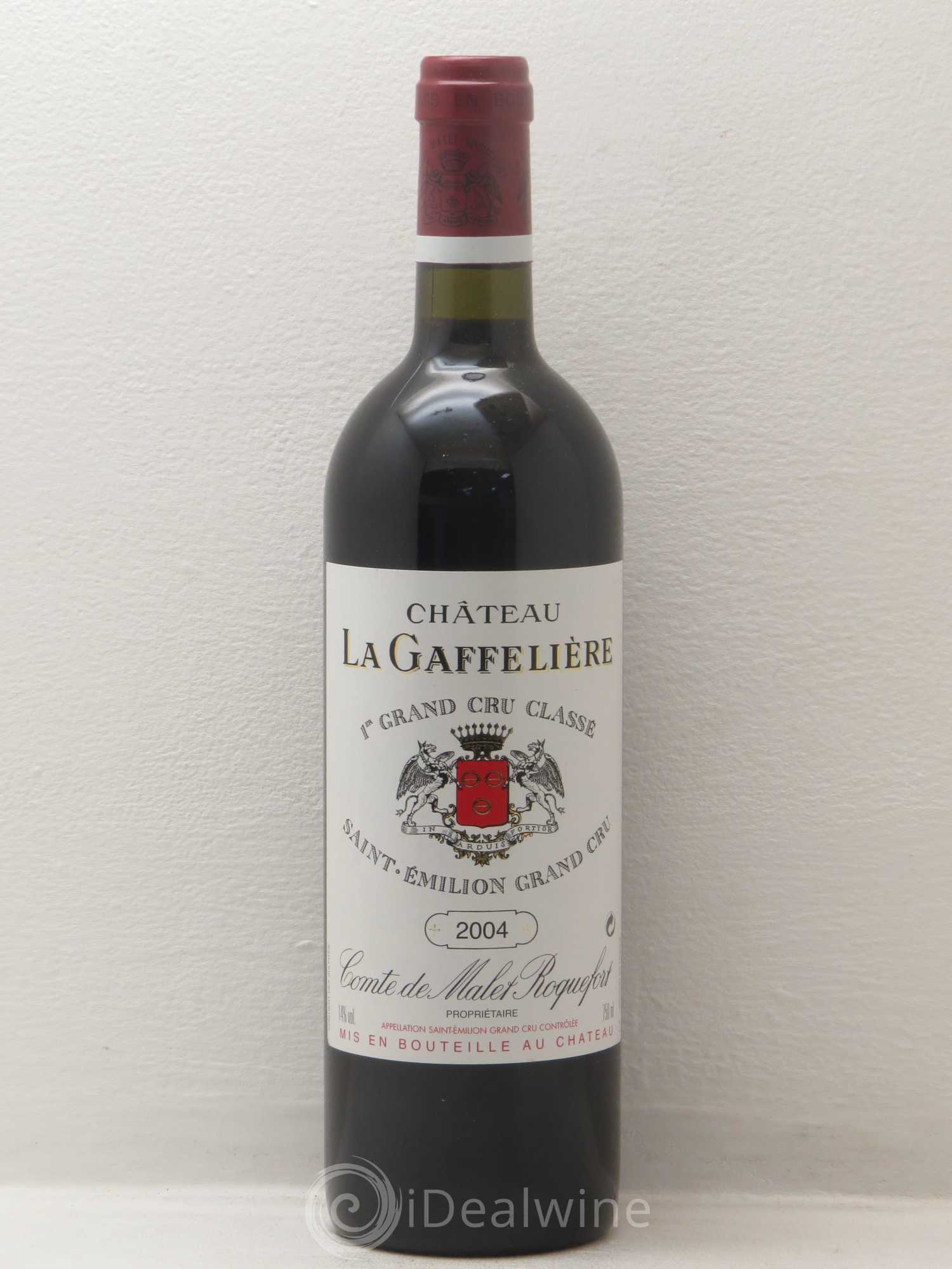 Château la Gaffelière 1er Grand Cru Classé B 2004 - Lot de 1 bouteille - 0