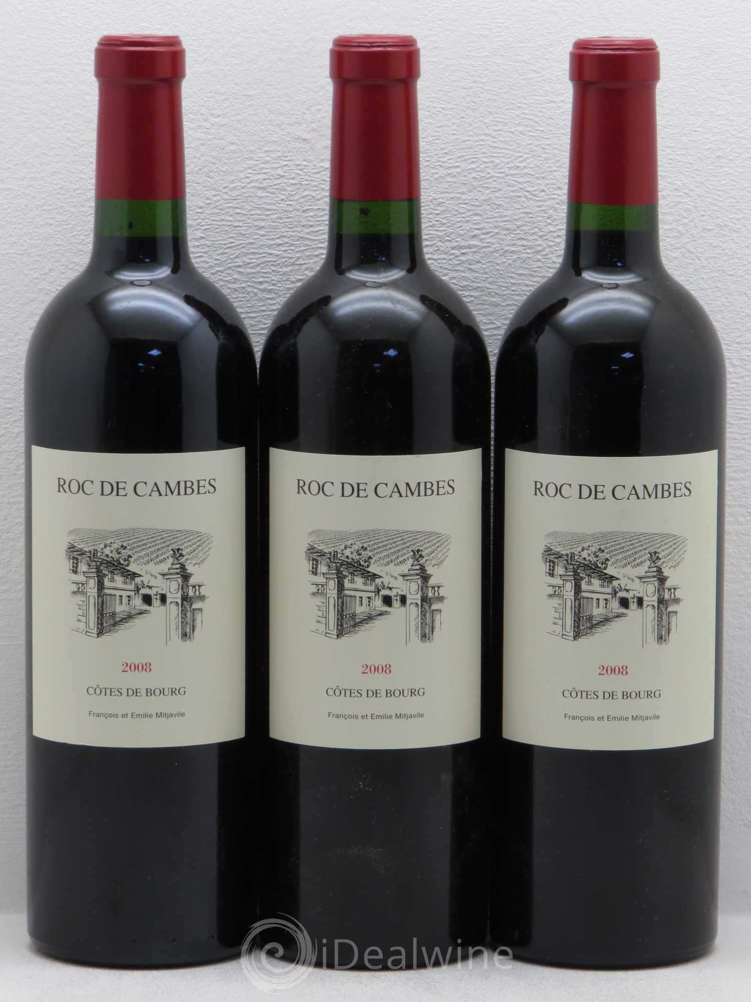 Roc de Cambes 2008 - Posten von 6 Flaschen - 2