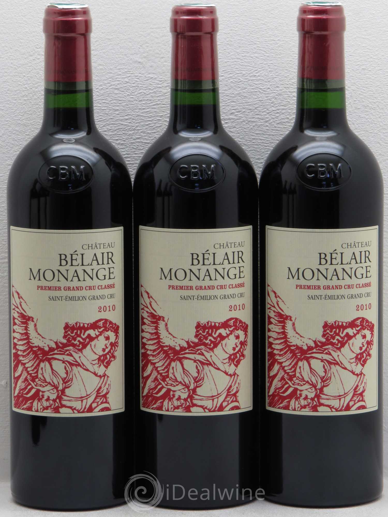 Château Belair (Belair-Monange) 1er Grand Cru Classé B 2010 - Lot de 6 bouteilles - 2