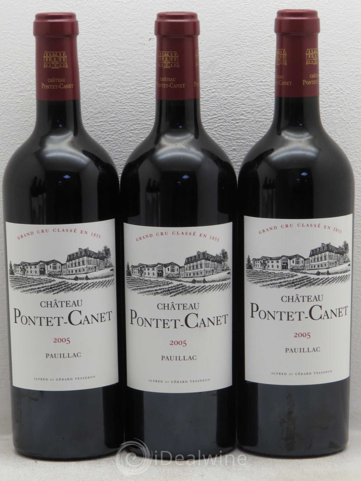 Château Pontet Canet 5ème Grand Cru Classé 2005 - Lot de 6 bouteilles - 2