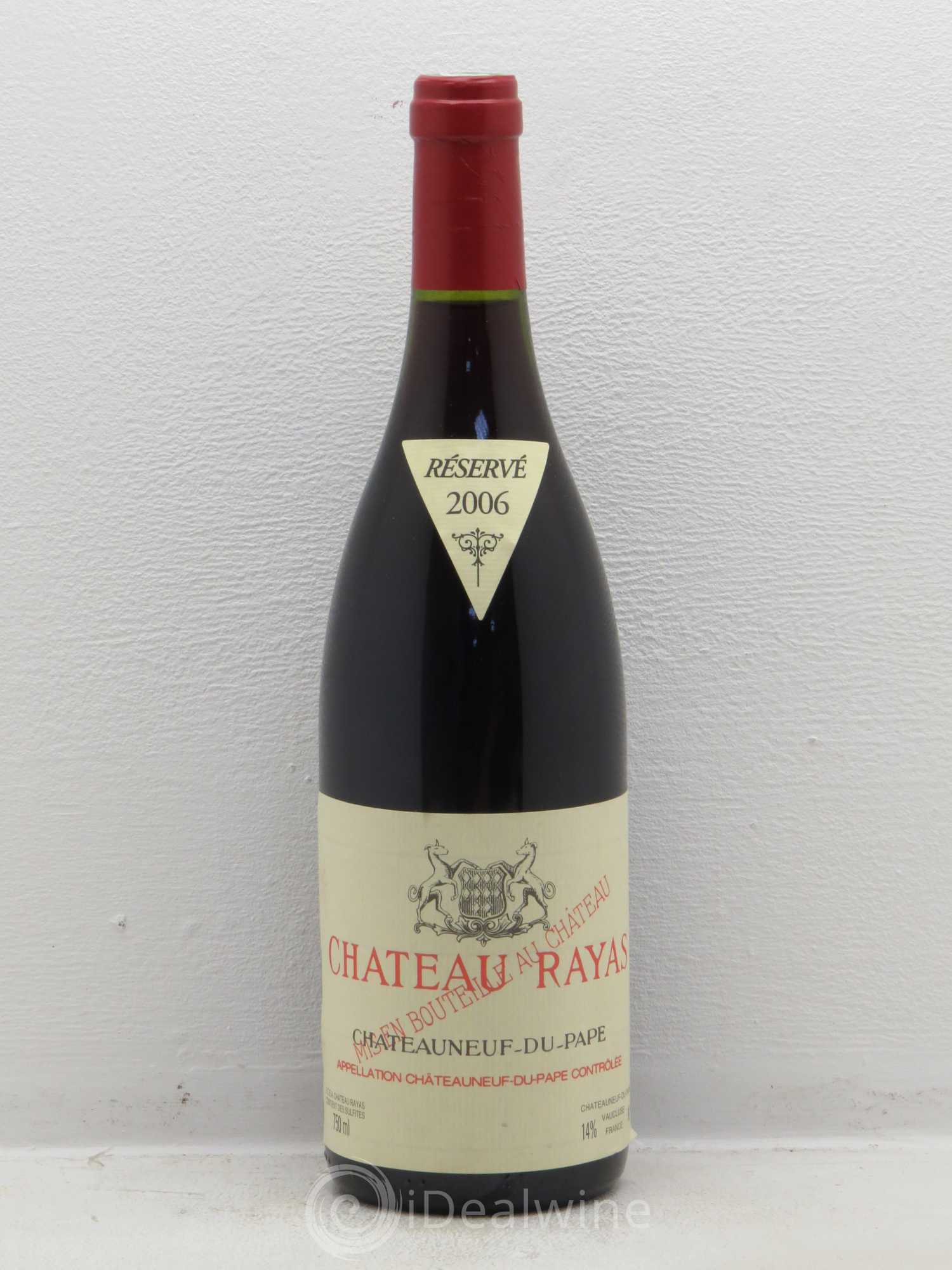 Châteauneuf-du-Pape Château Rayas Emmanuel Reynaud 2006 - Lot de 1 bouteille - 0