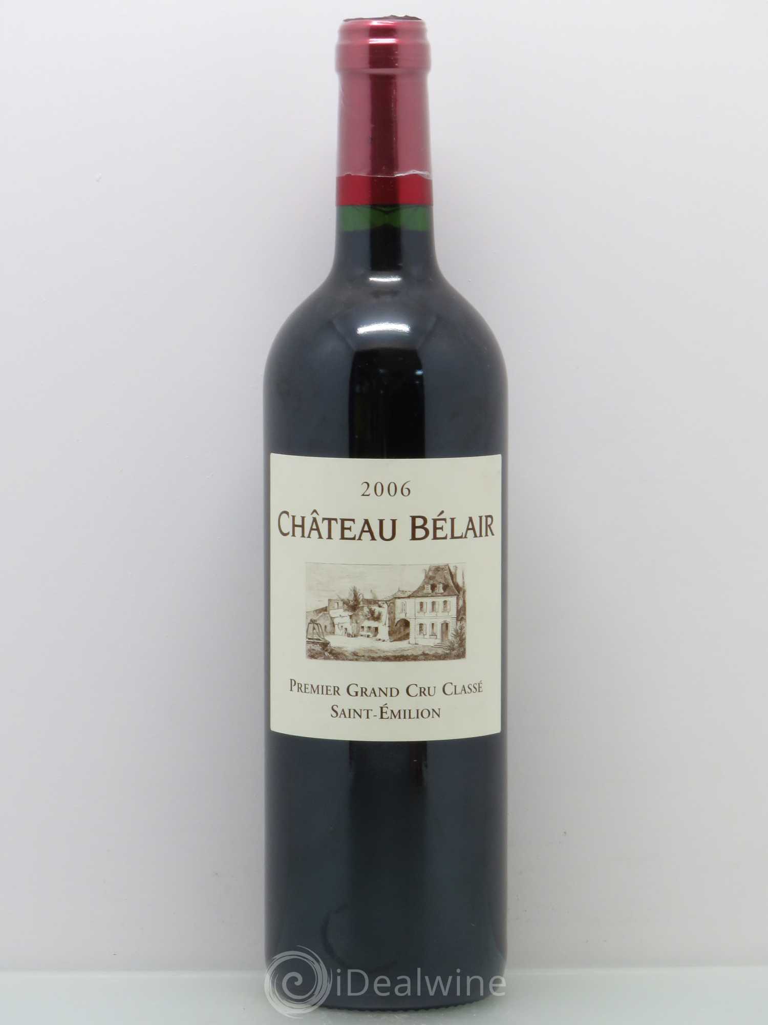 Château Belair (Belair-Monange) 1er Grand Cru Classé B 2006 - Lot de 1 bouteille - 0