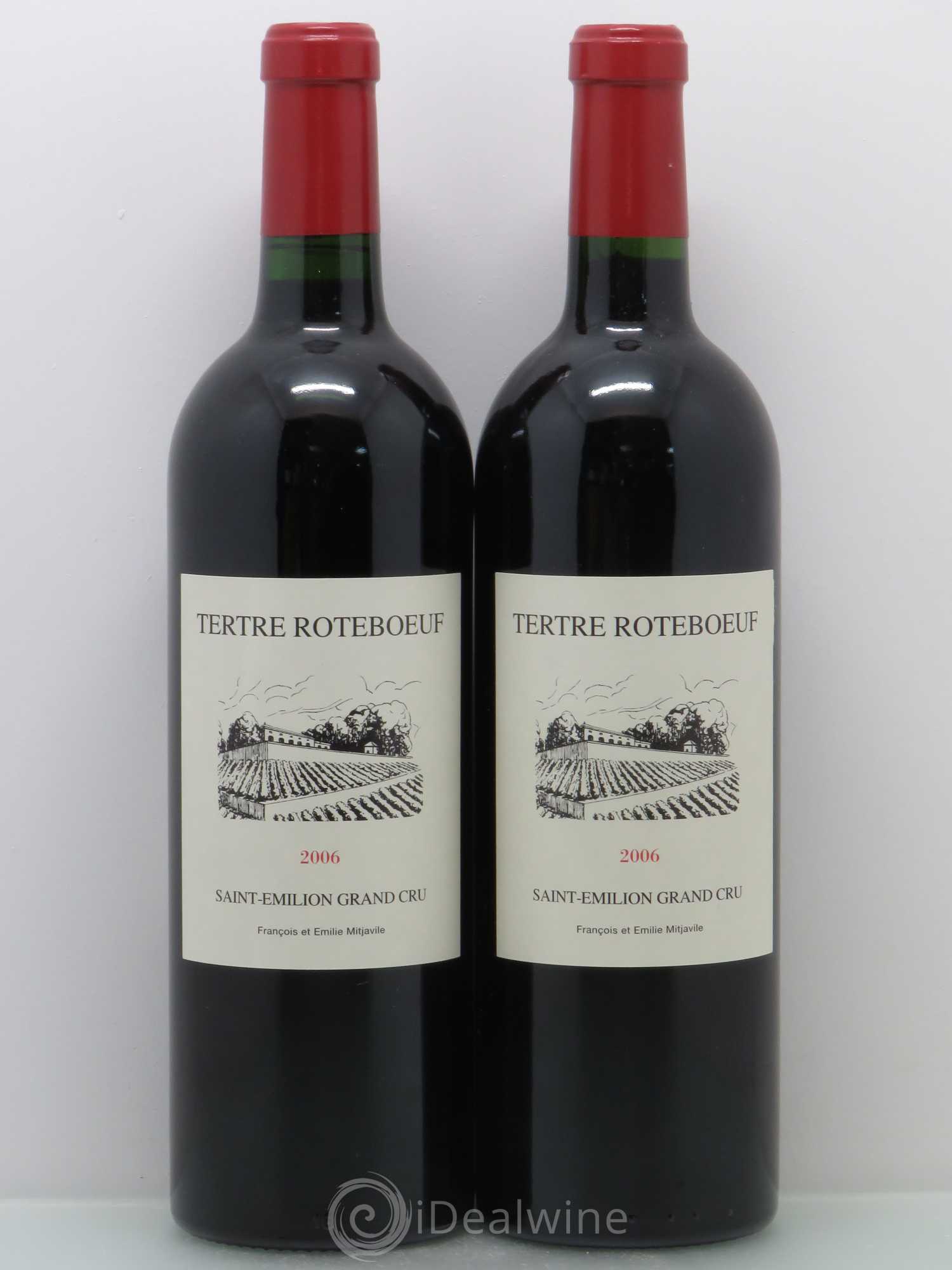 Château Tertre Roteboeuf 2006 - Lot de 2 bouteilles - 0