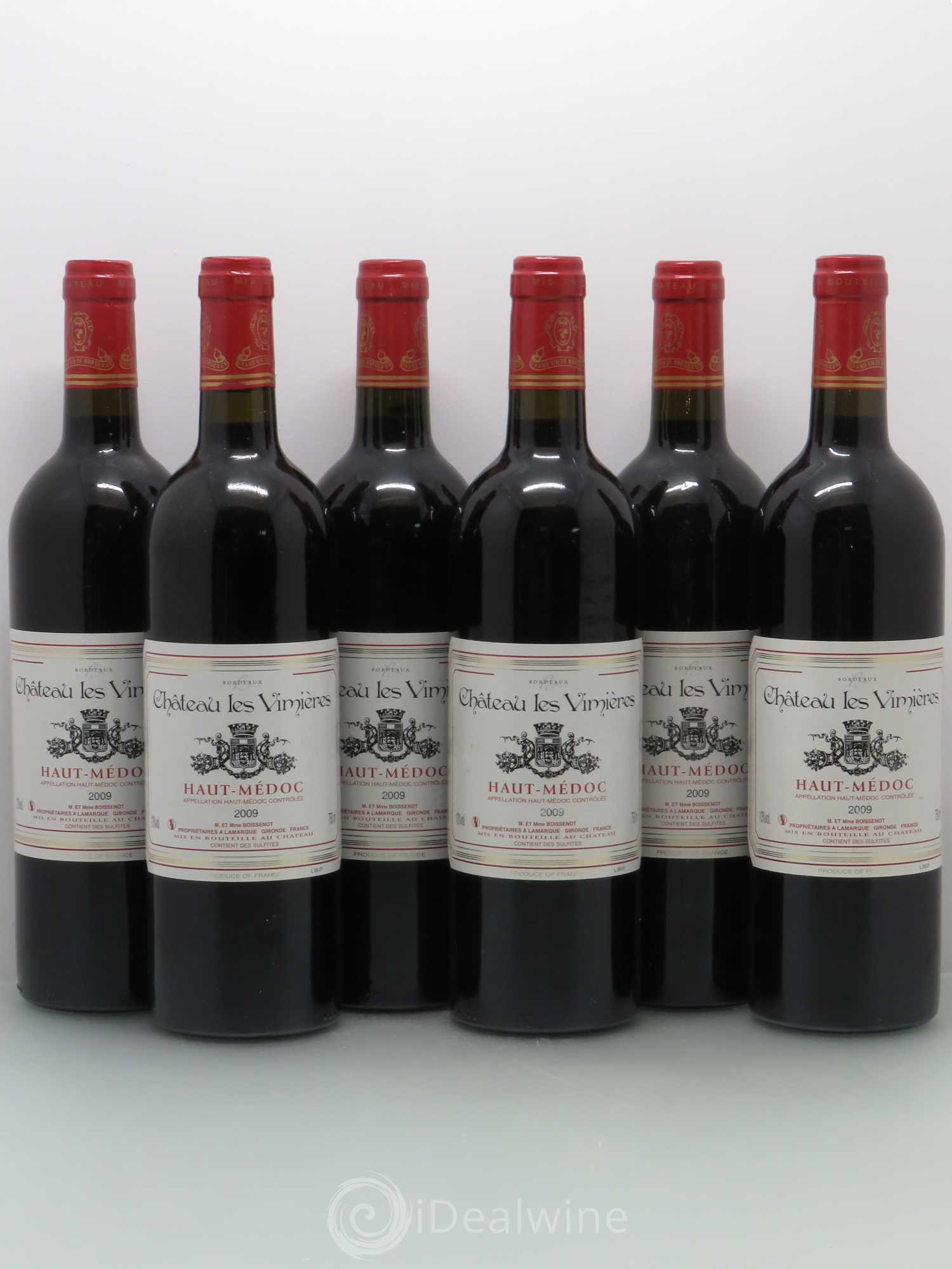Haut Médoc Château Les Vimieres 2009 - Posten von 6 Flaschen - 0