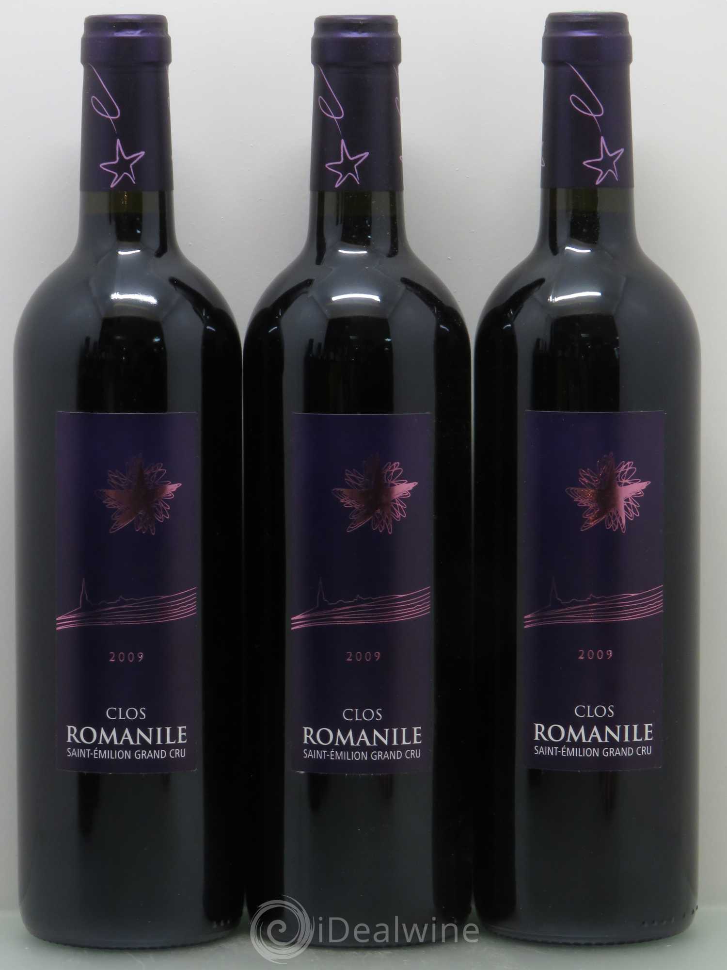 Bordeaux Clos Romanile Saint Emilion Grand Cru 2009 - Posten von 6 Flaschen - 1