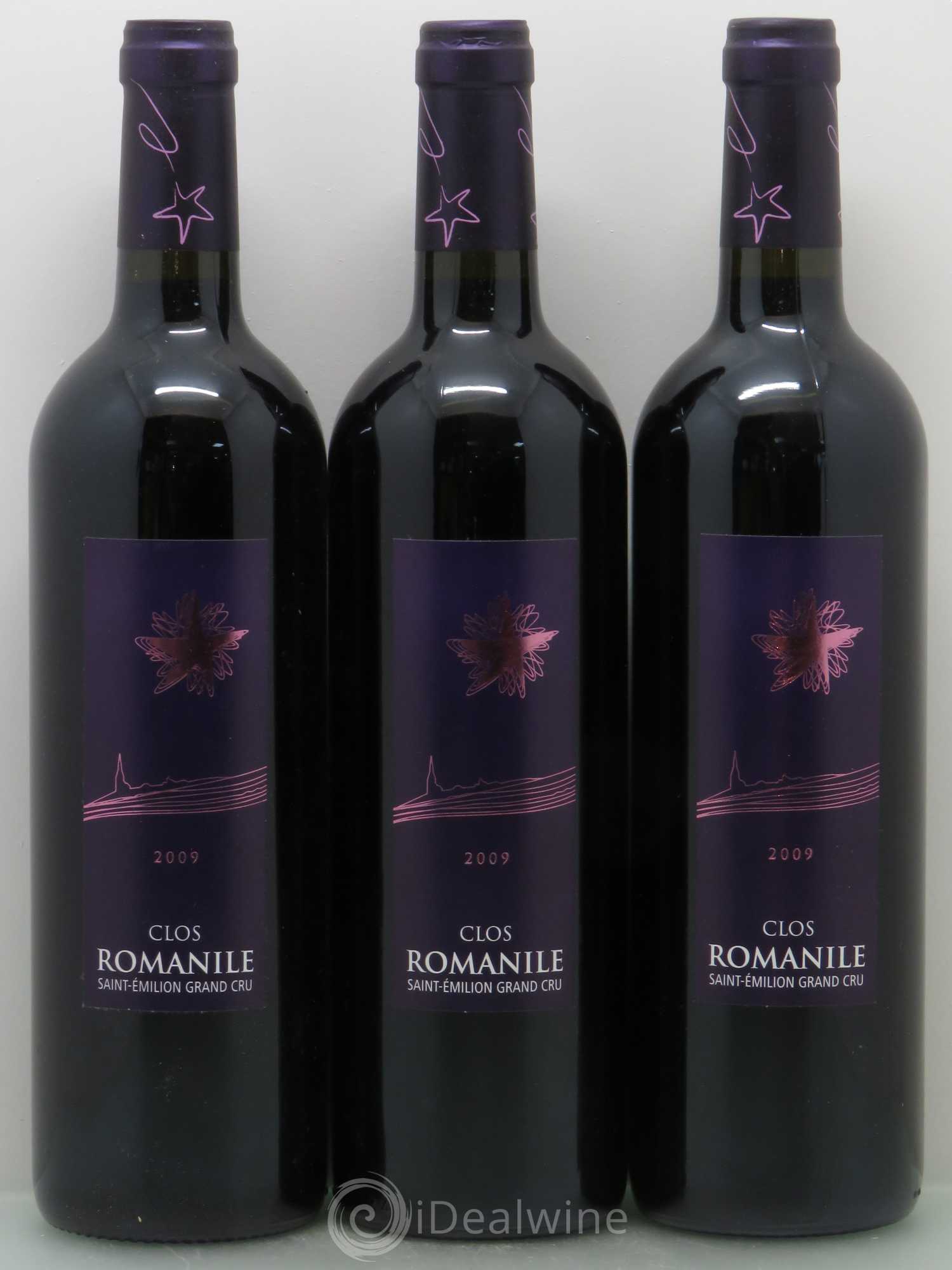 Bordeaux Clos Romanile Saint Emilion Grand Cru 2009 - Posten von 6 Flaschen - 2