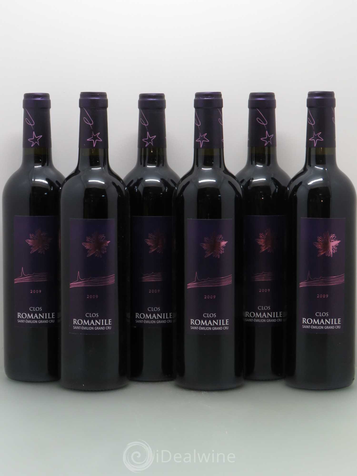 Bordeaux Clos Romanile Saint Emilion Grand Cru 2009 - Posten von 6 Flaschen - 0