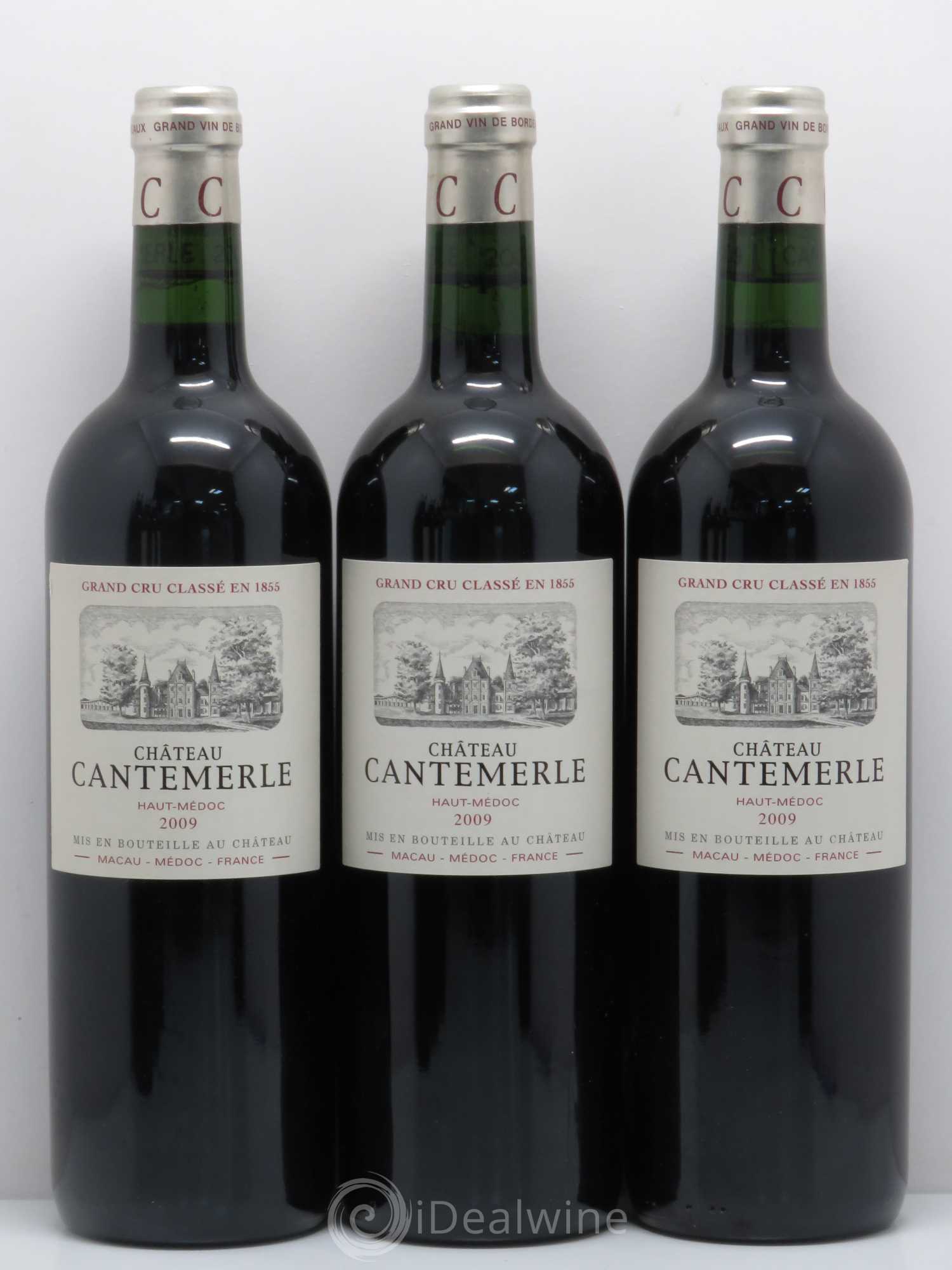 Château Cantemerle 5ème Grand Cru Classé 2009 - Lotto di 7 bottiglie - 1