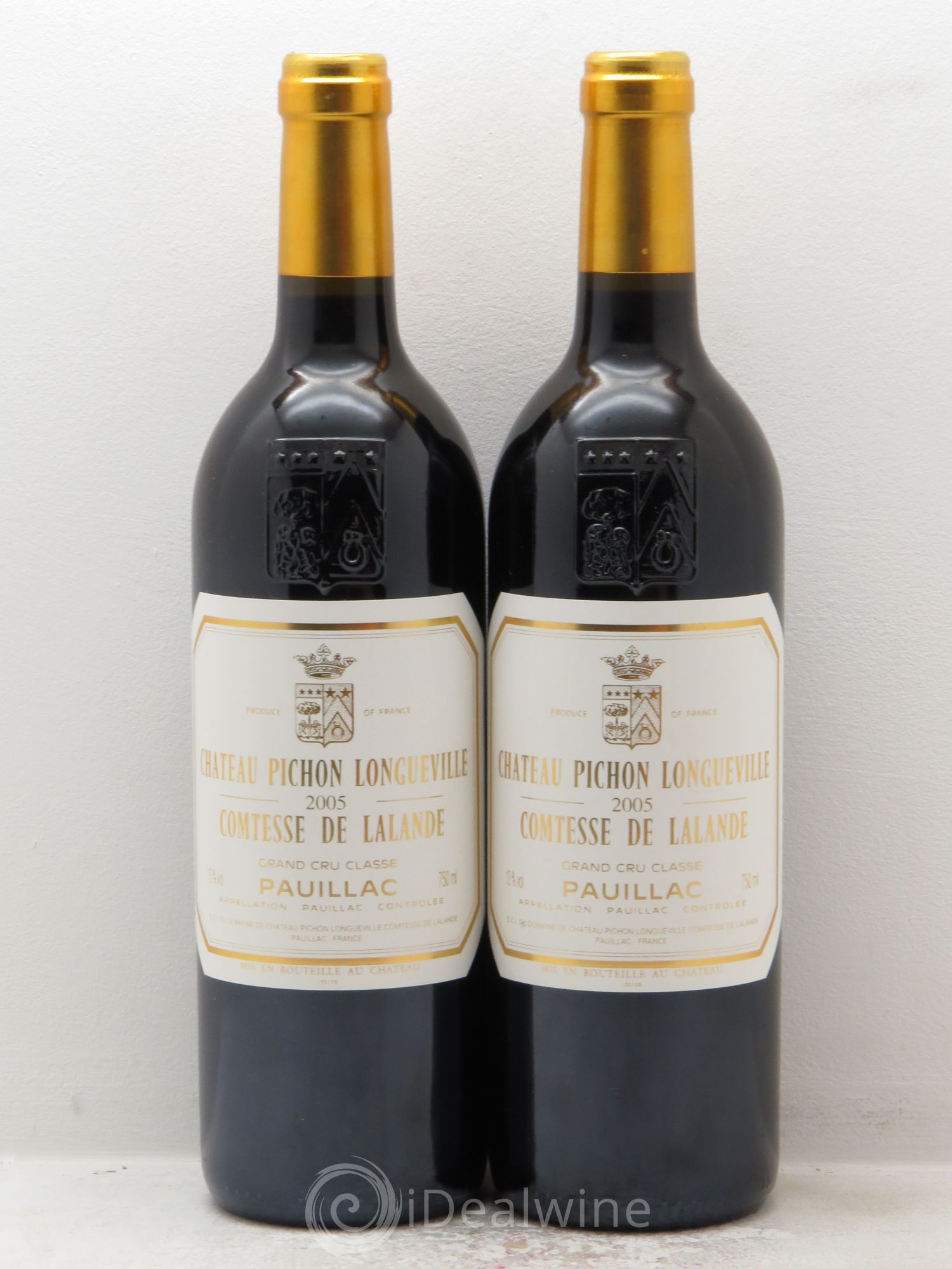 Château Pichon Longueville Comtesse de Lalande 2ème Grand Cru Classé 2005 - Lot de 2 bouteilles - 0
