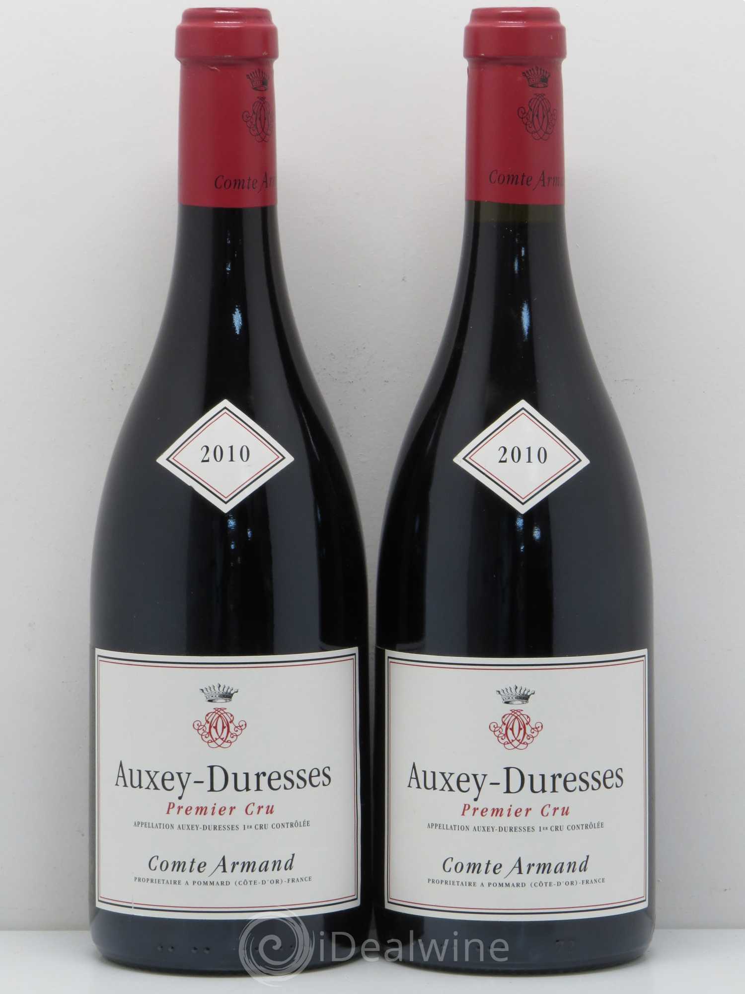 Auxey-Duresses 1er Cru Comte Armand 2010 - Lot de 2 bouteilles - 0