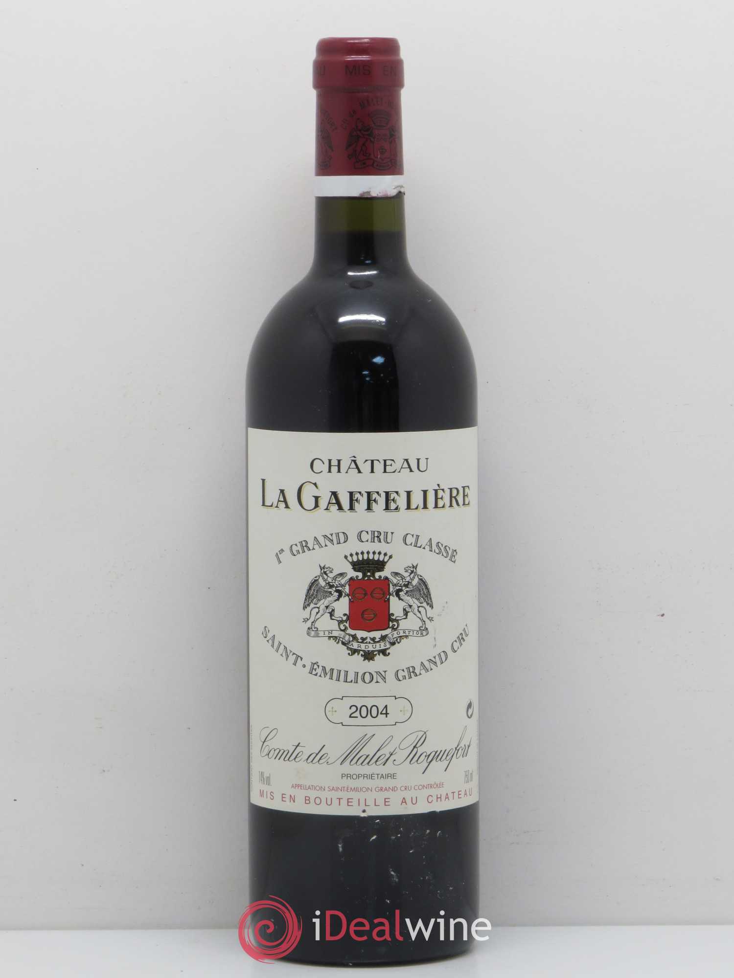 Château la Gaffelière 1er Grand Cru Classé B 2004 - Lot de 1 bouteille - 0