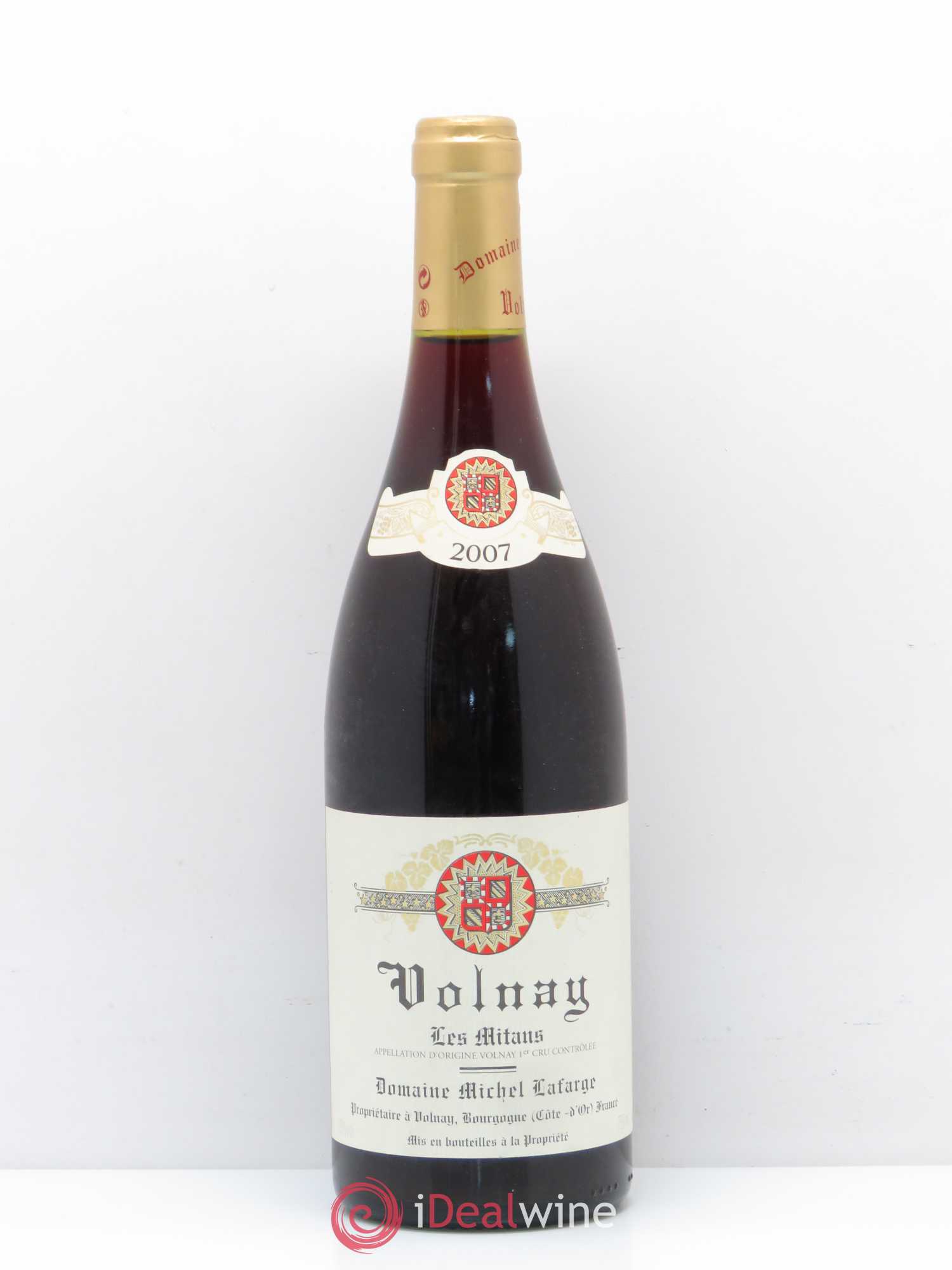 Volnay 1er Cru Les Mitans Lafarge (Domaine) 2007 - Lot de 1 bouteille - 0