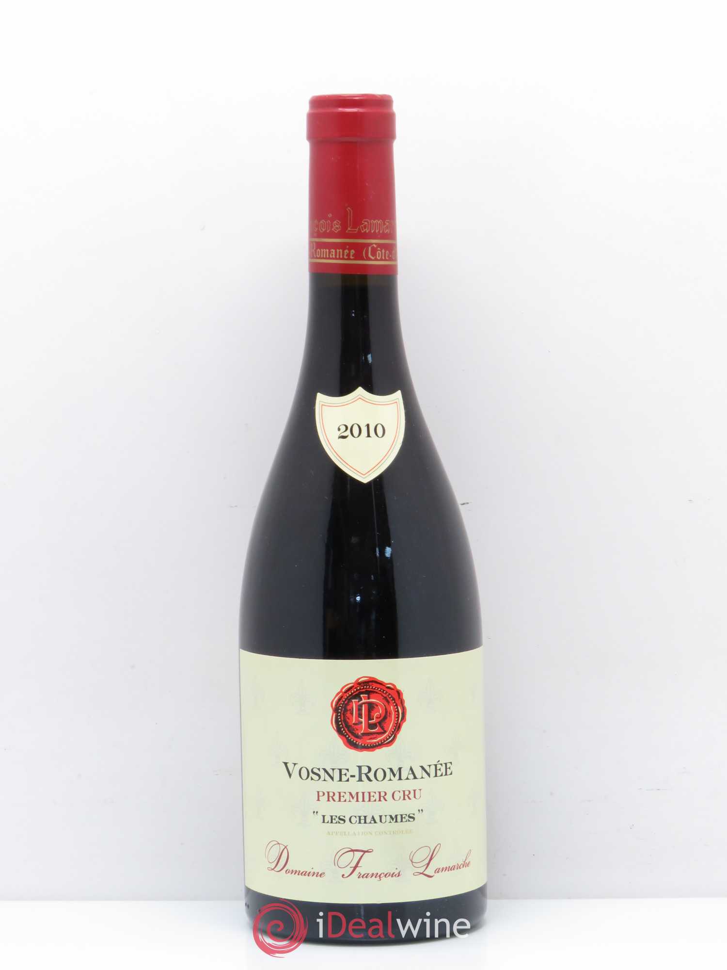 Vosne-Romanée 1er Cru Les Chaumes Lamarche (Domaine) 2010 - Lot de 1 bouteille - 0